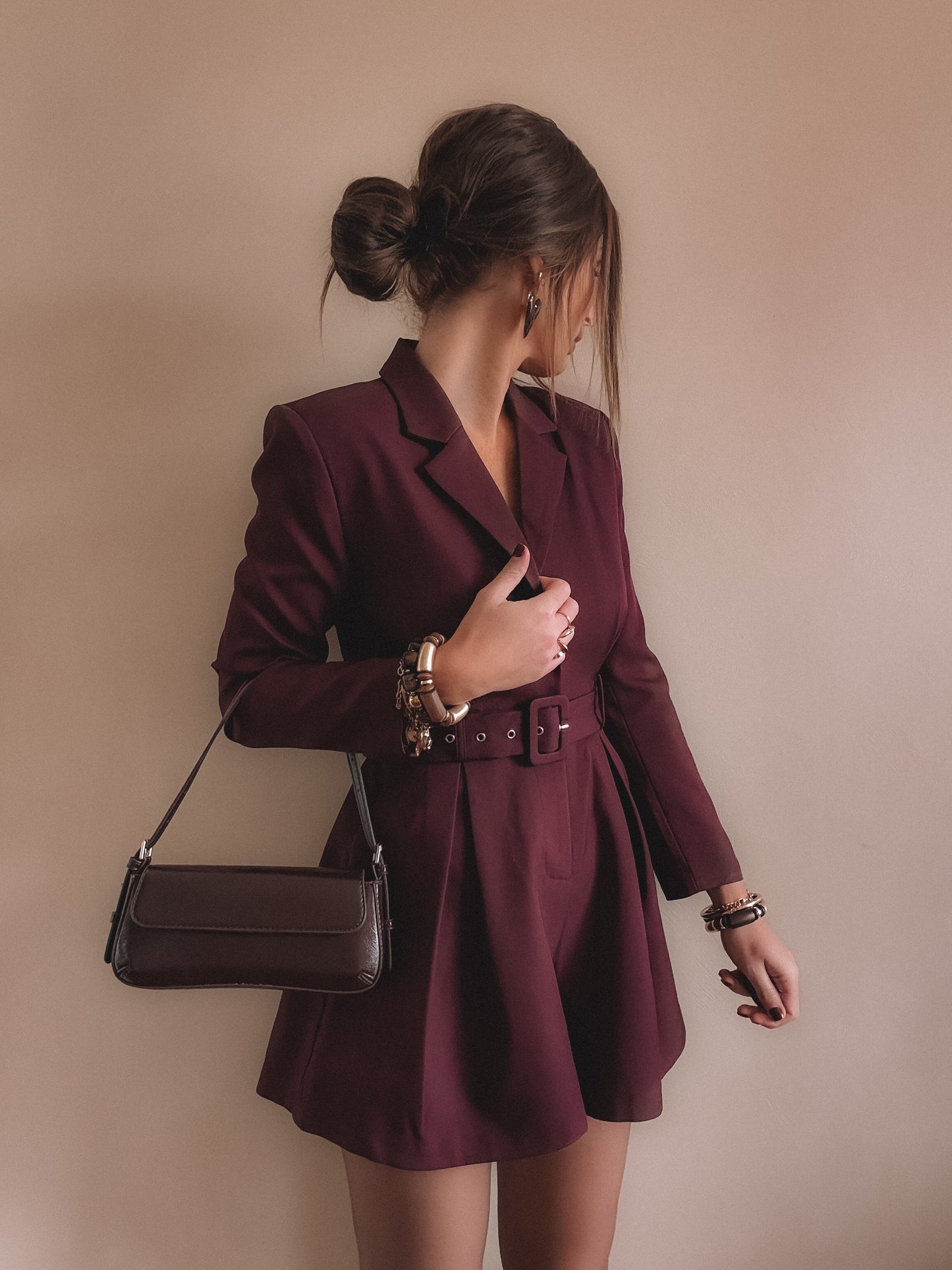 Combishort Serena Bordeaux