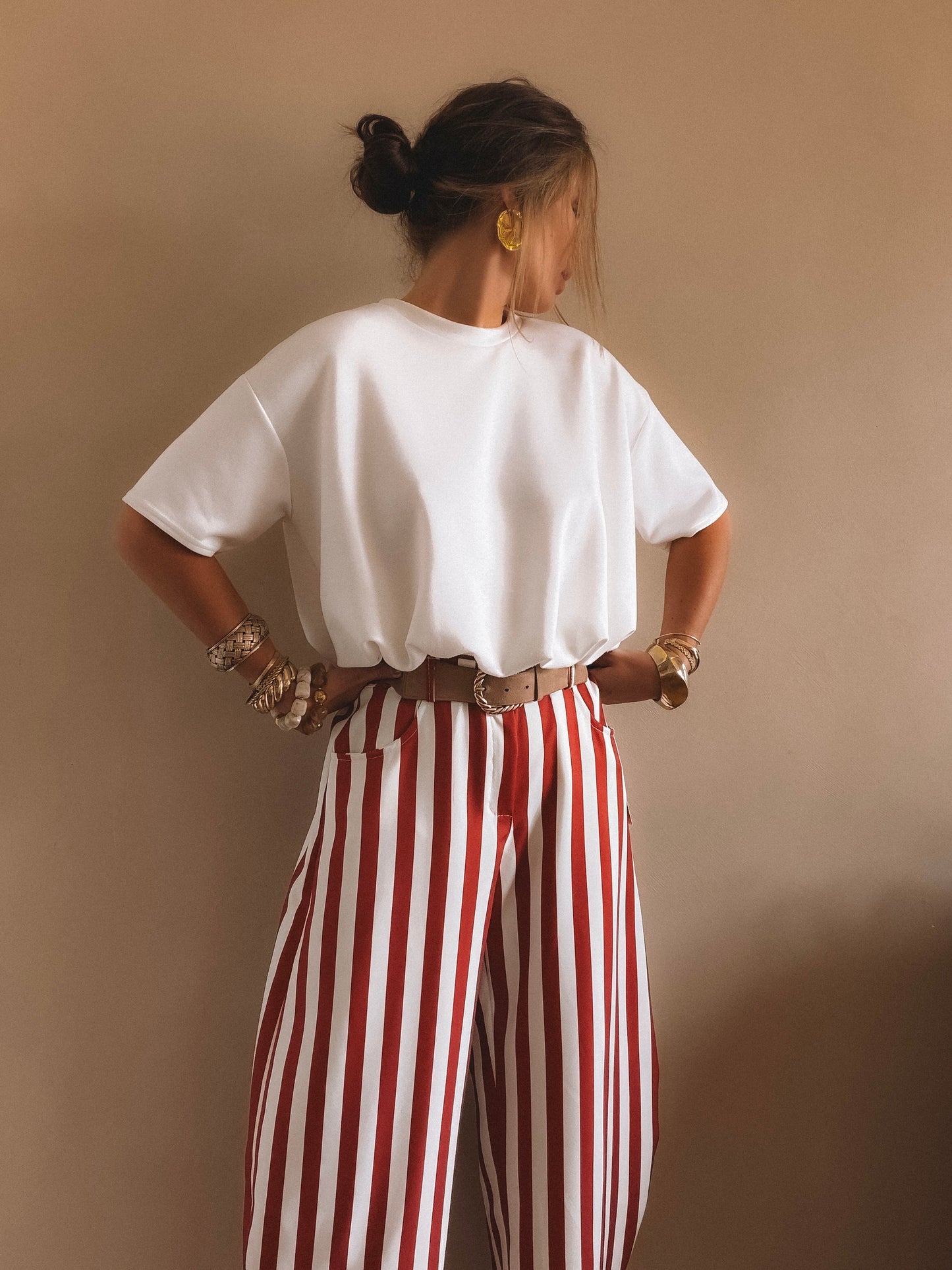 Pantalon Amalfi à rayures