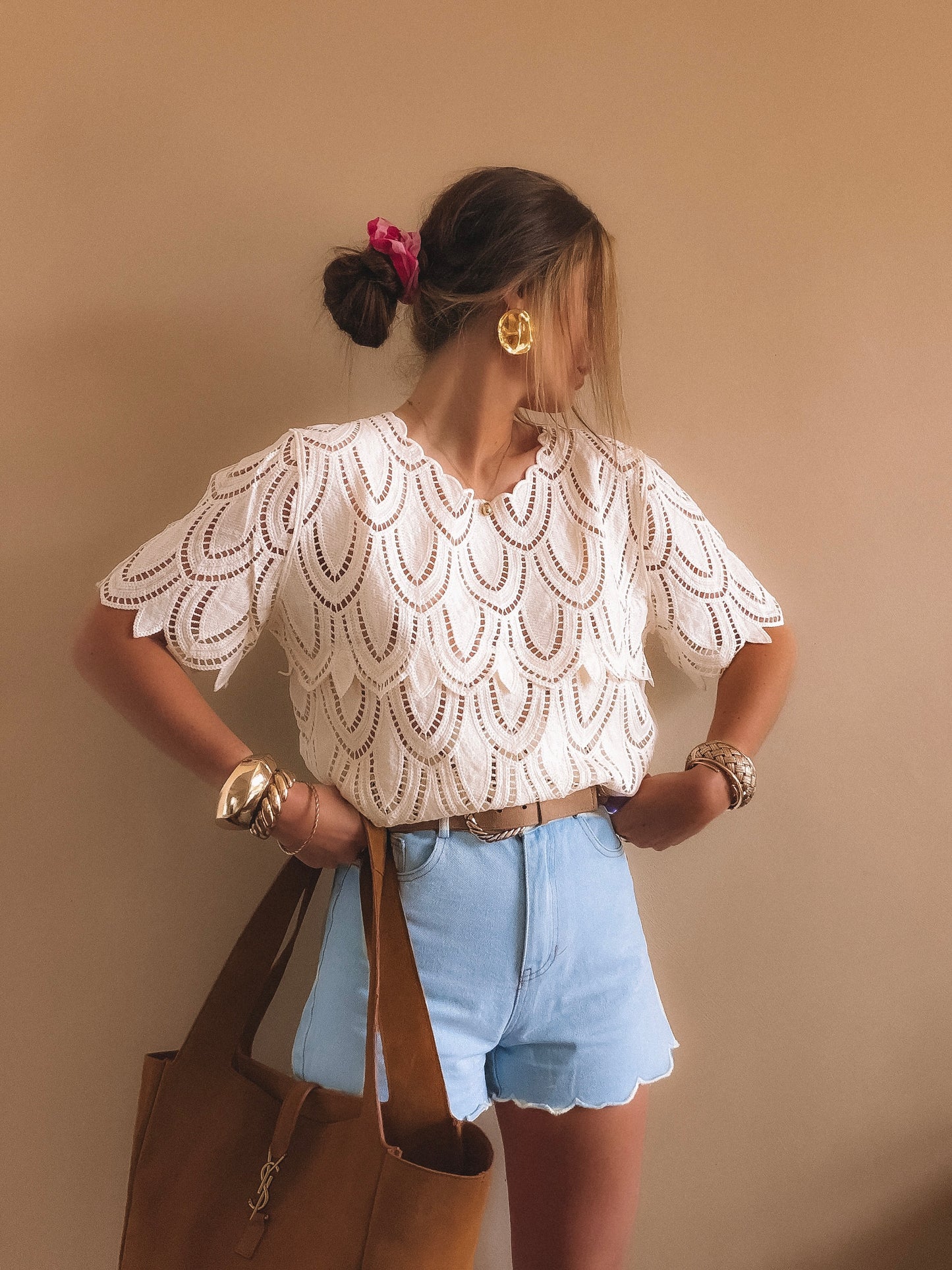 Blouse Colette Ecru