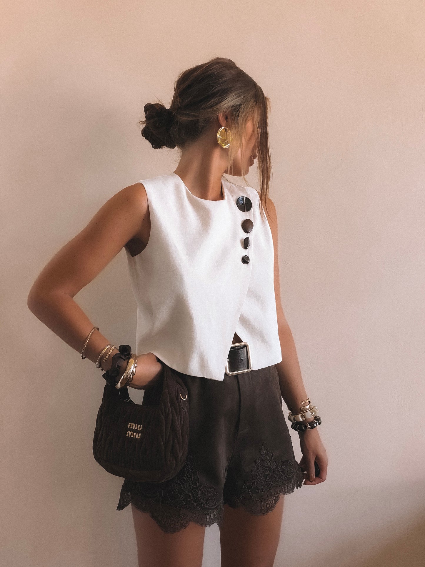 Top Clara Beige