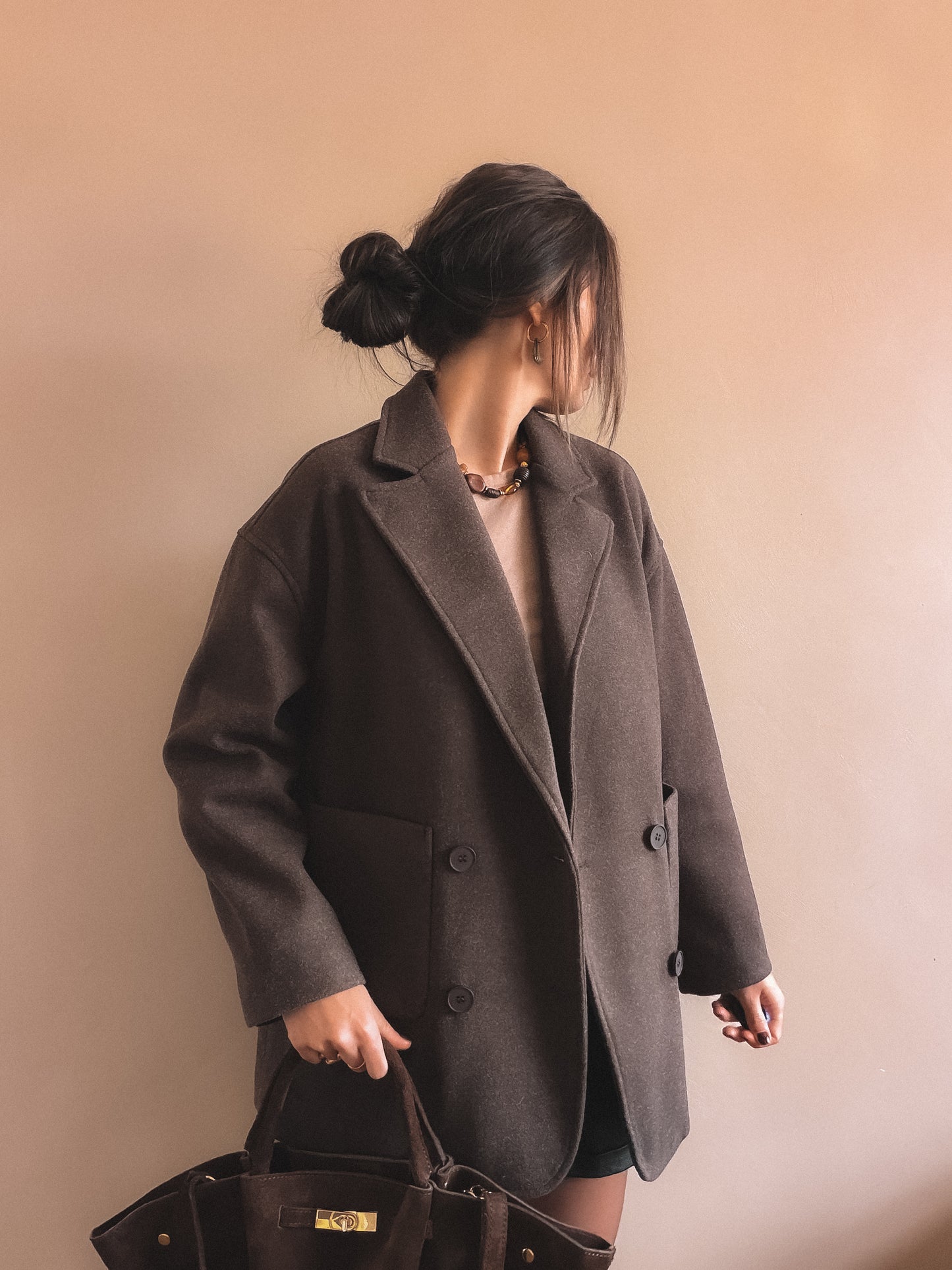 Manteau Mia Marron