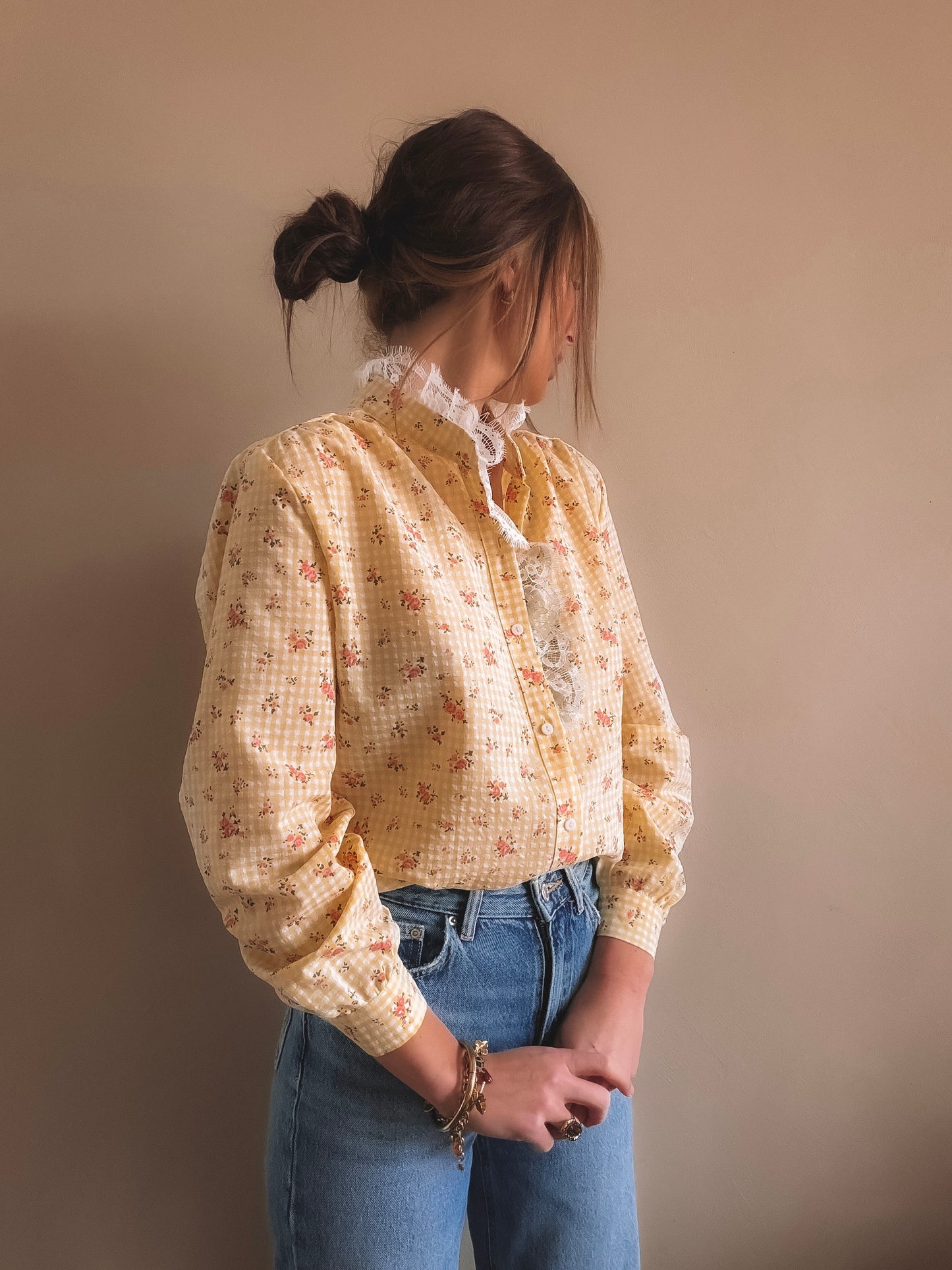 Chemise Anna Liberty Jaune