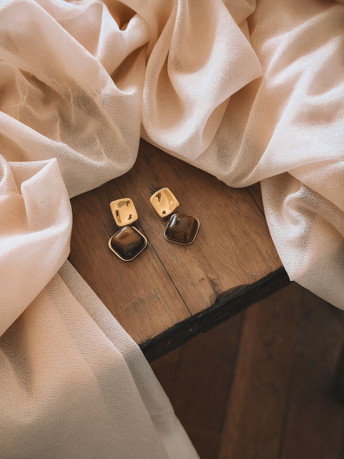 Boucles Mollie Marron