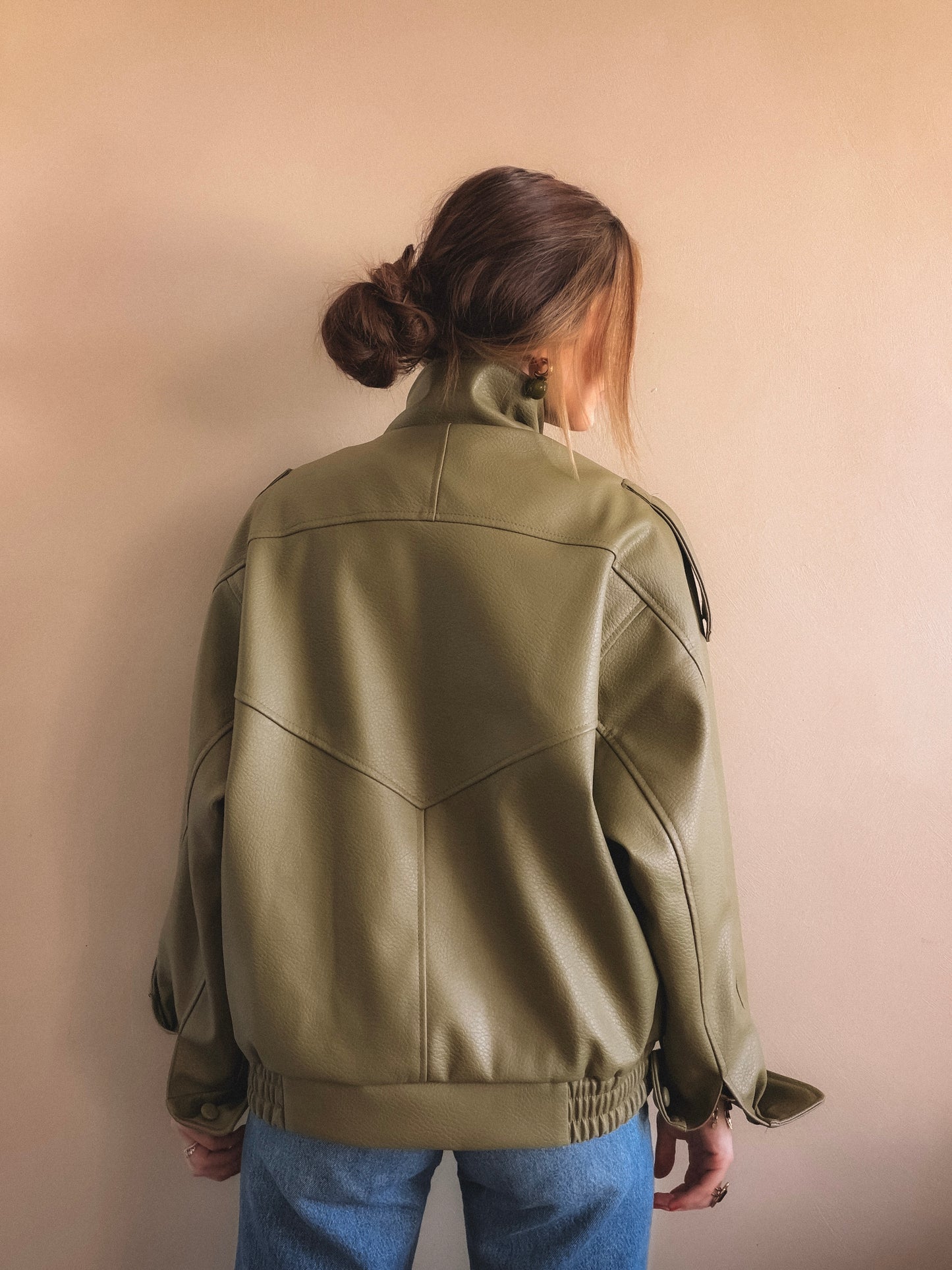 Veste Ava vert olive