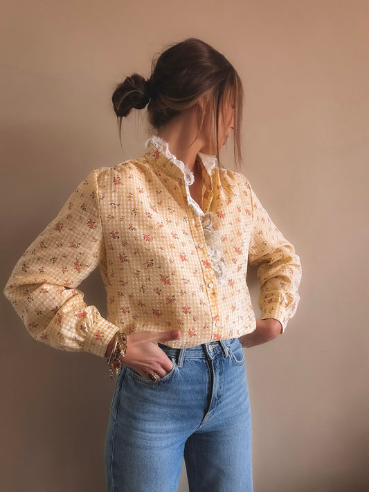 Chemise Anna Liberty Jaune