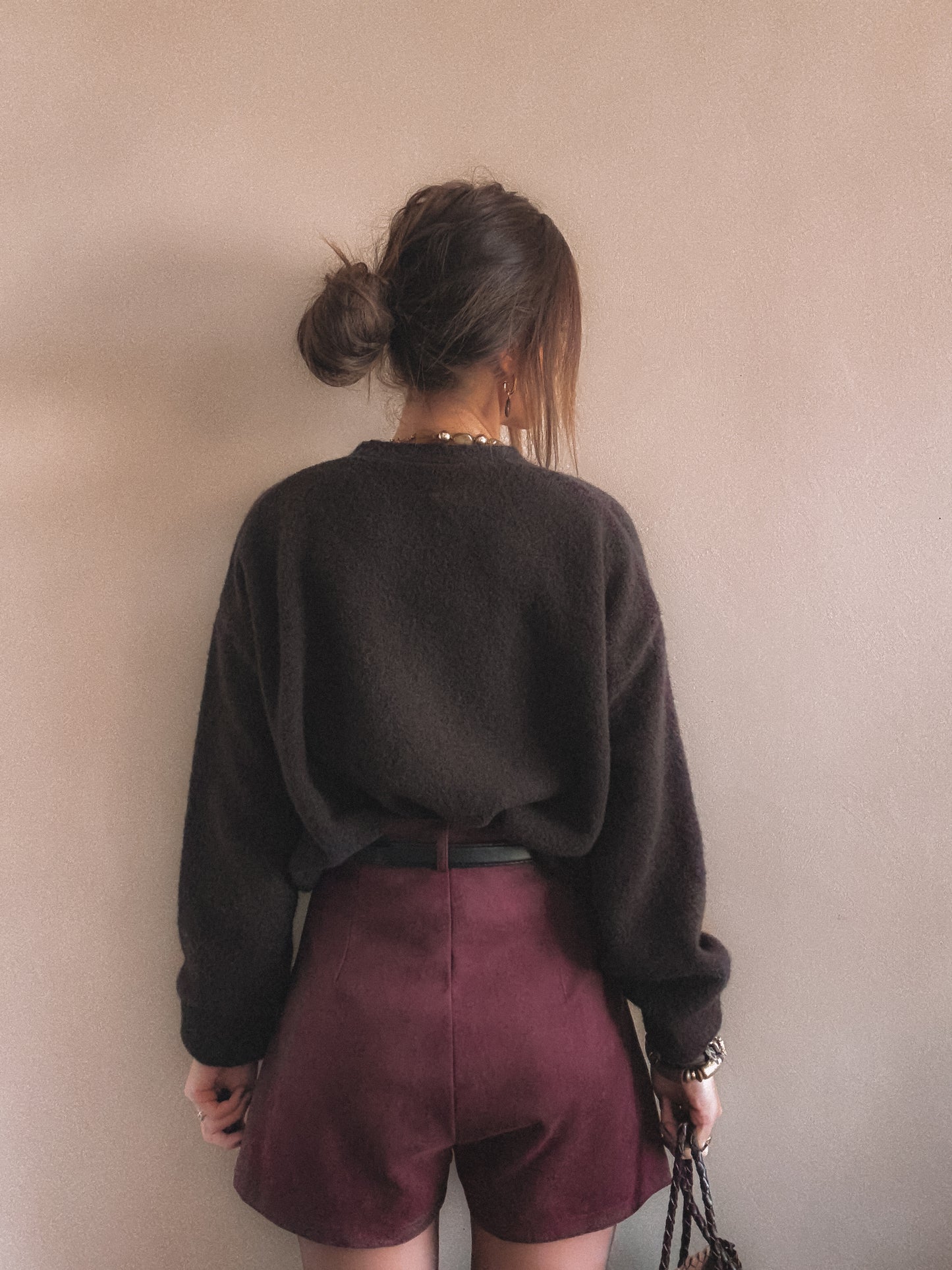 Short Livia Bordeaux