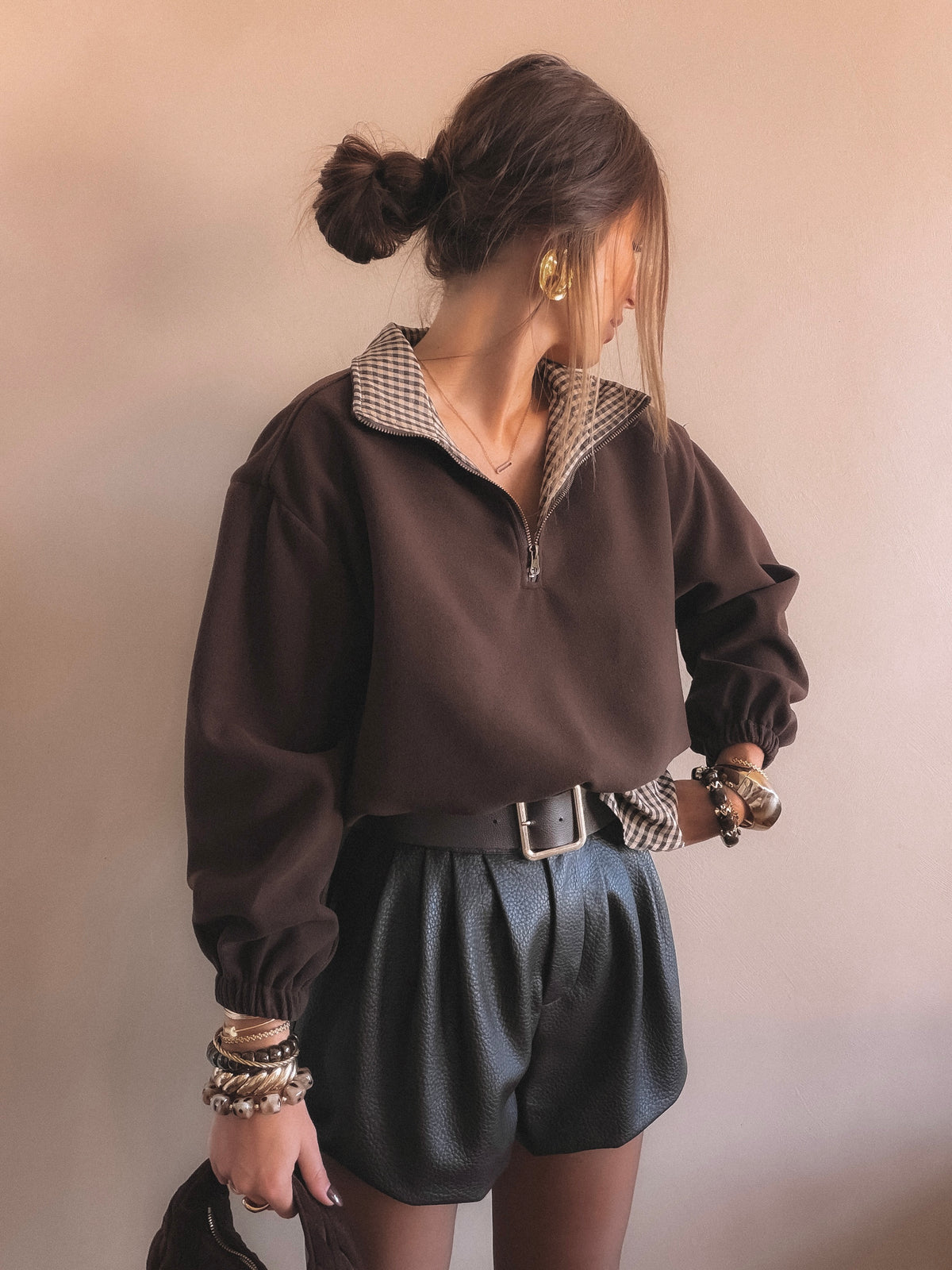 Sweat Romy Marron