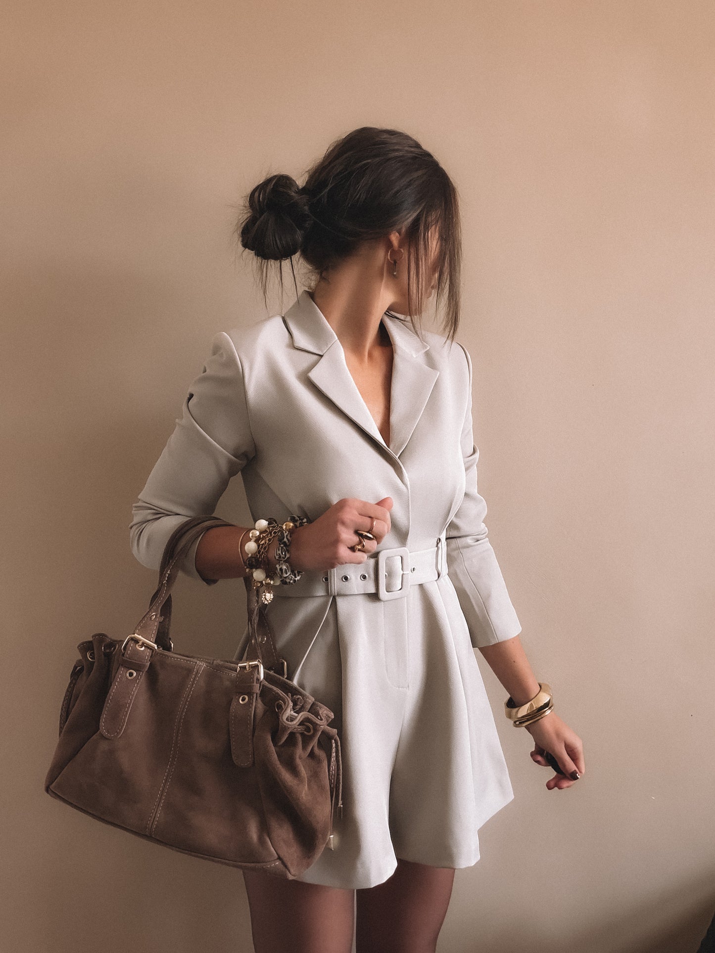 Combishort Serena Beige