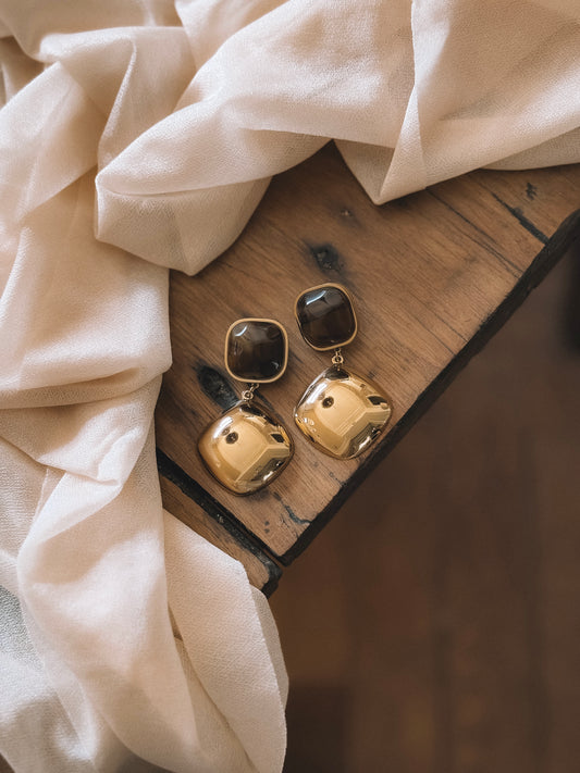 Boucles Alma Marron