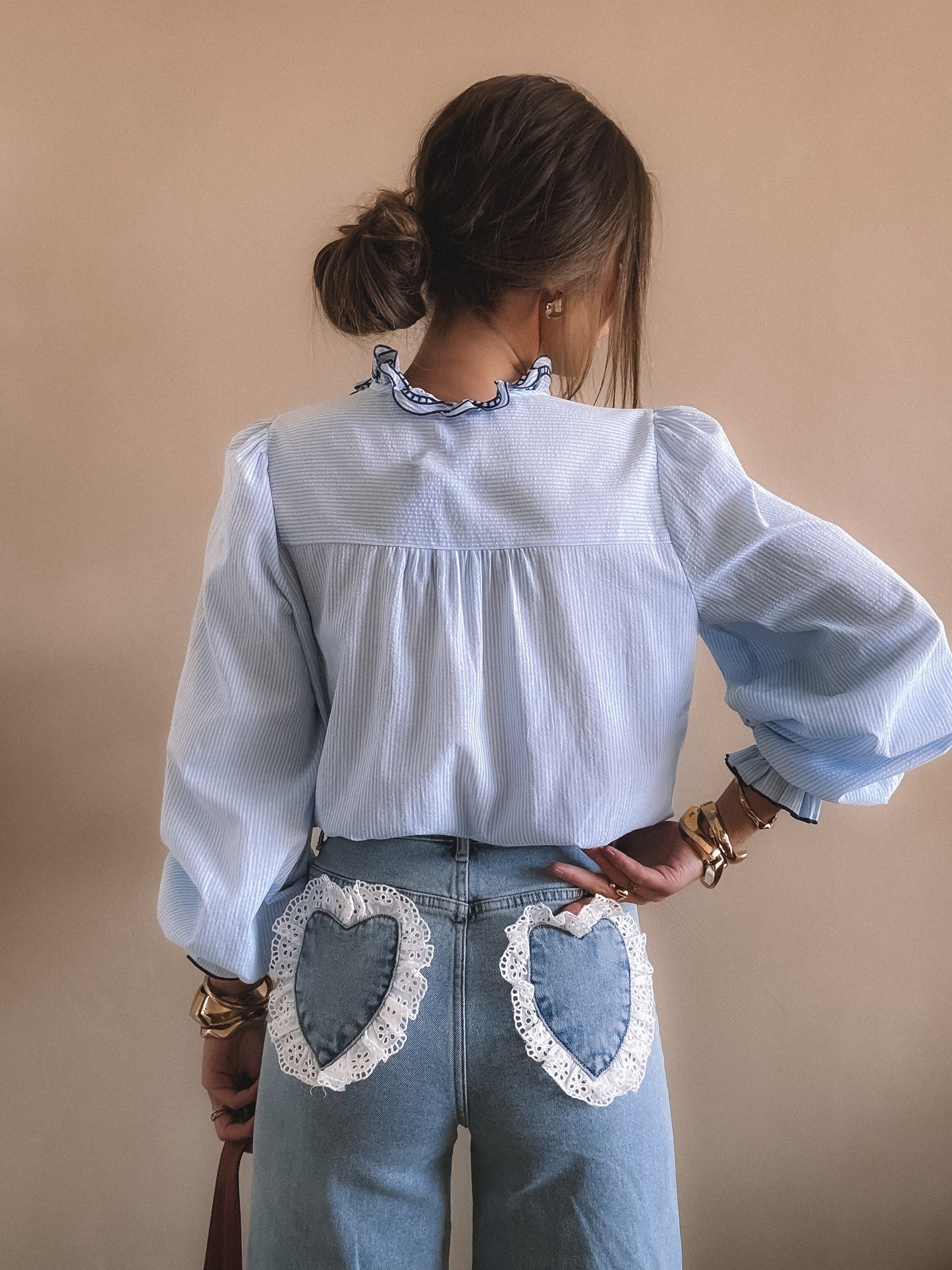 Chemise Appoline Bleu
