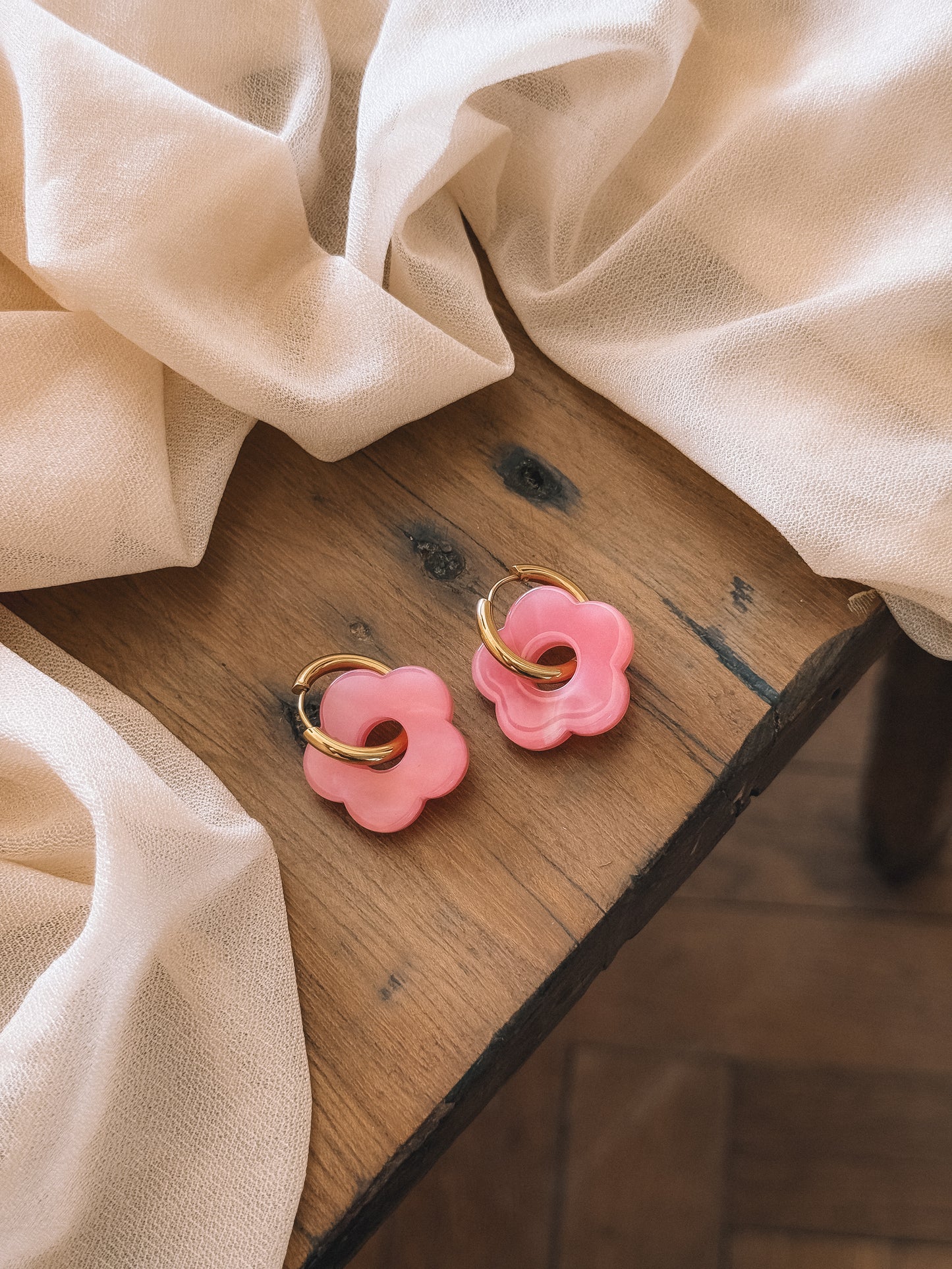 Boucles Zélie Rose