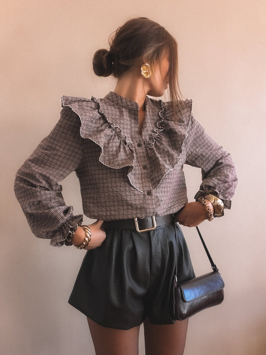 Chemise Alma à carreaux