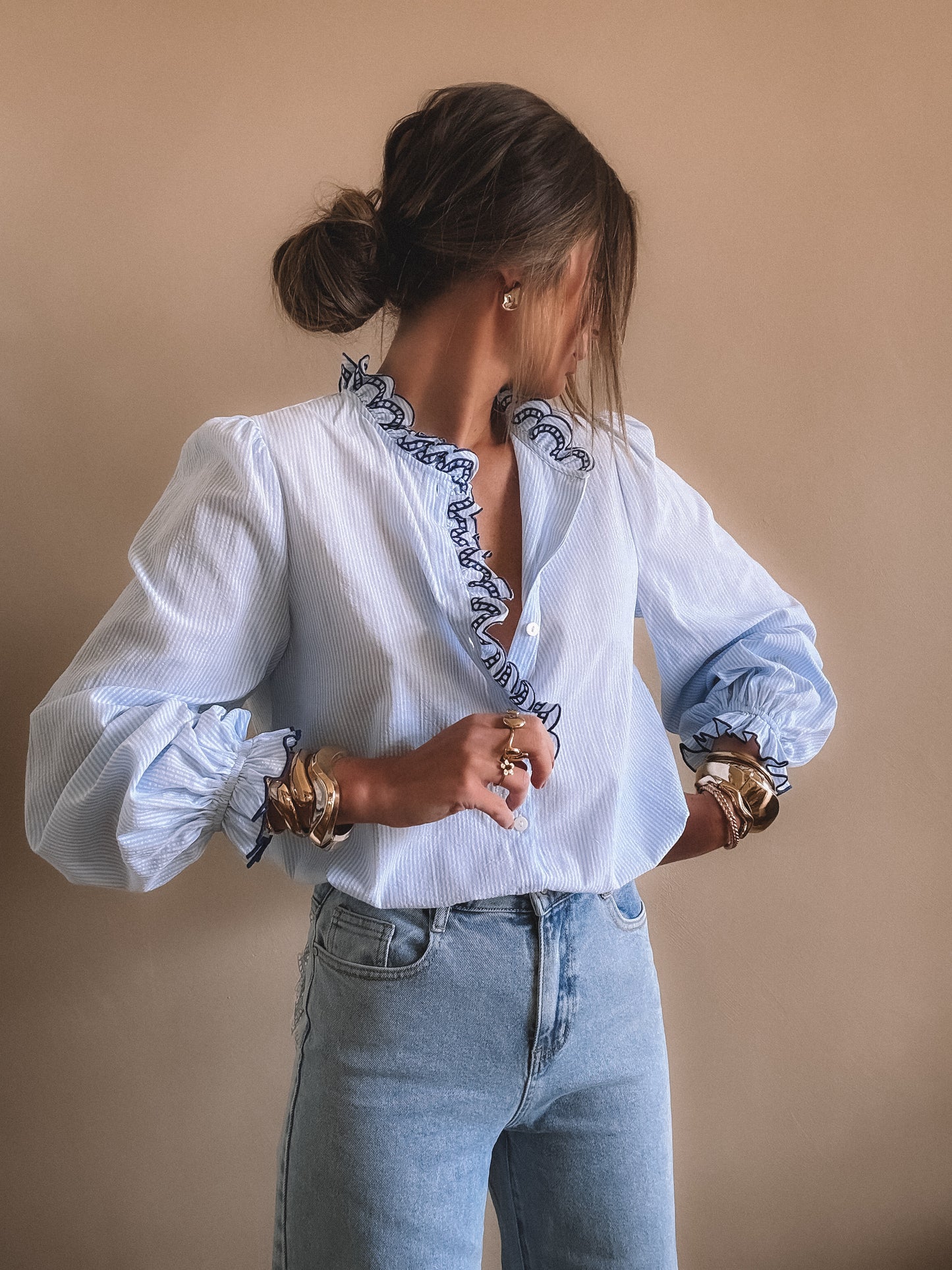 Chemise Appoline Bleu