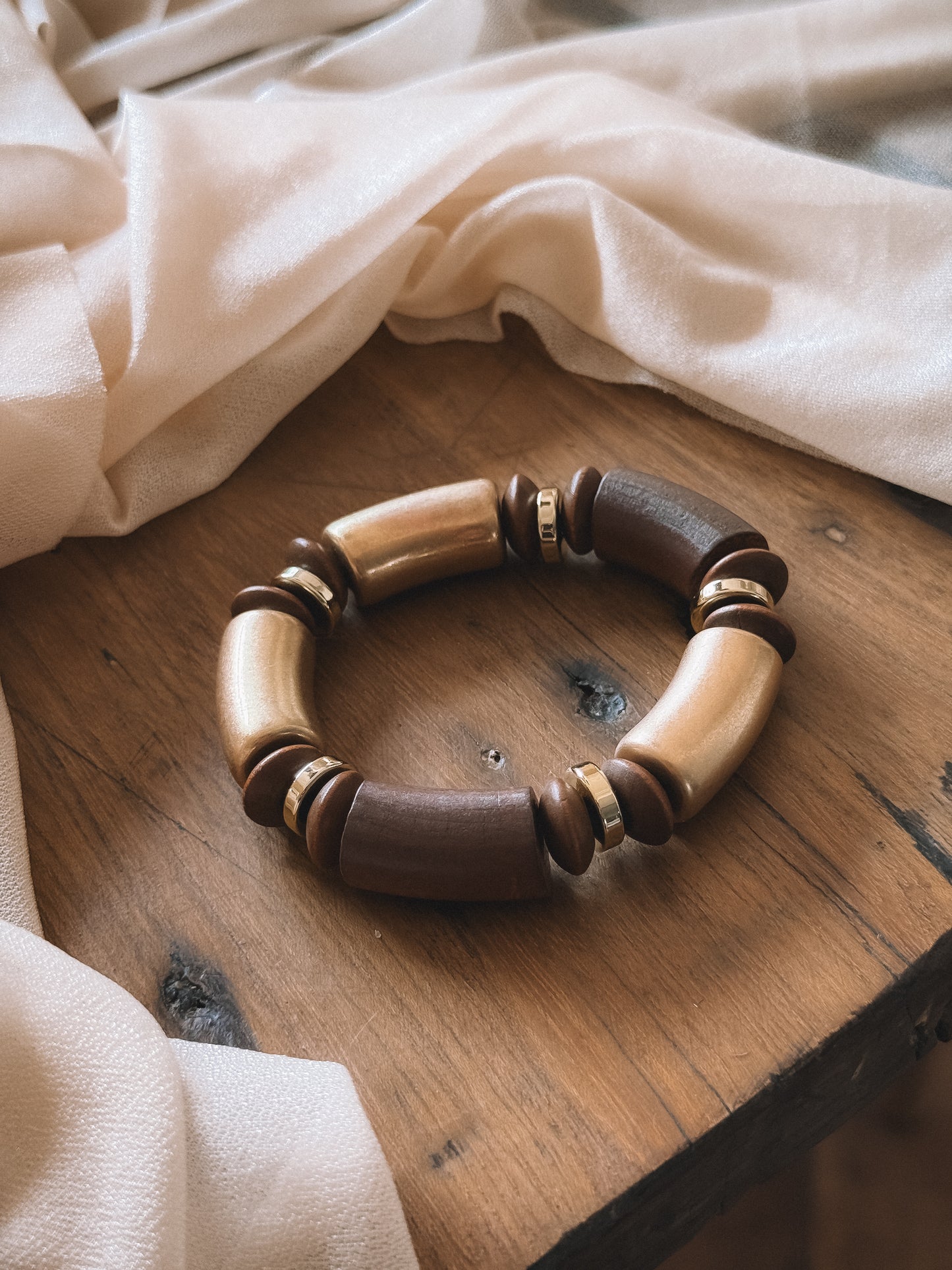 Bracelet Liora Caramel