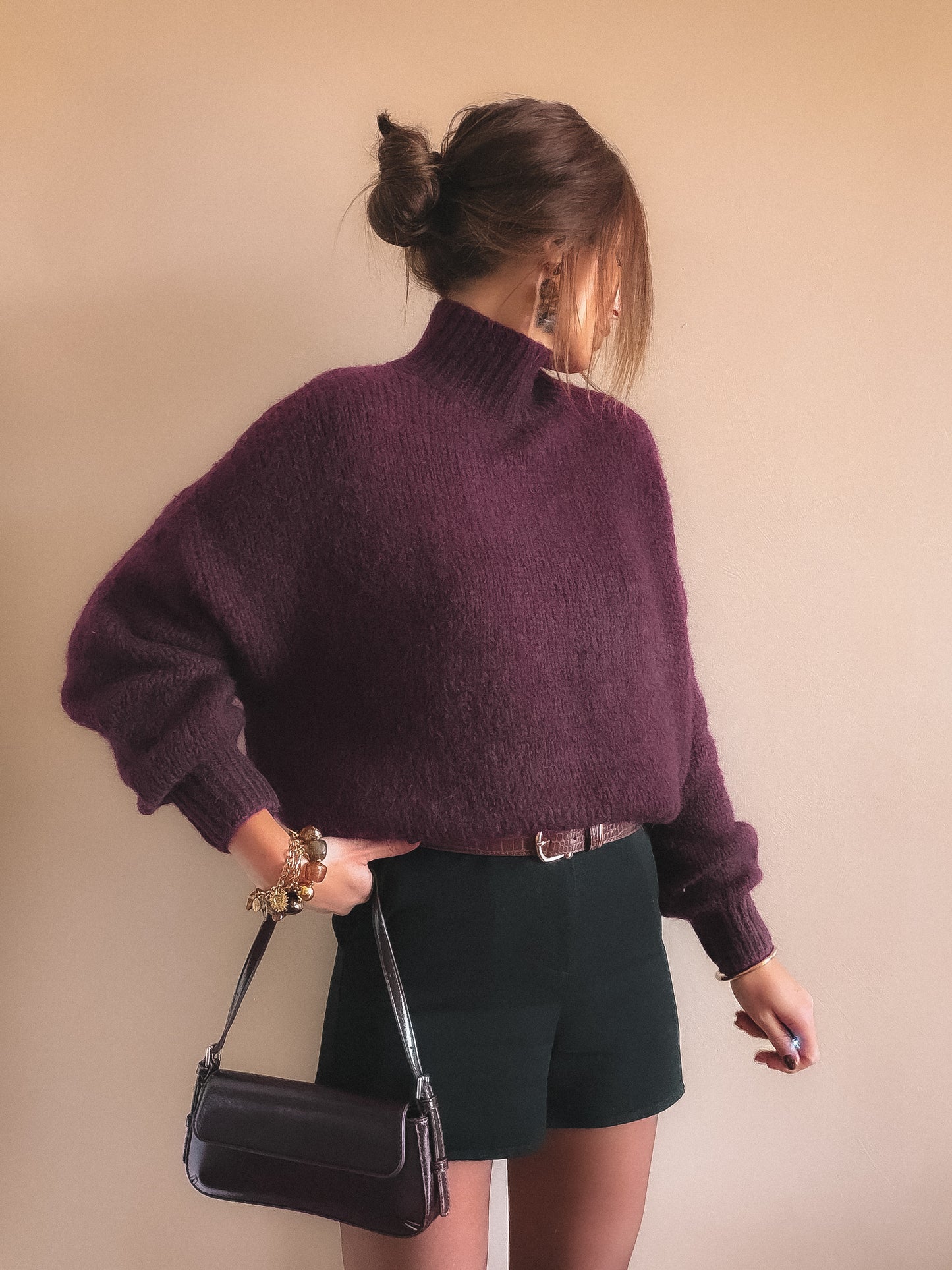 Pull Soria Bordeaux