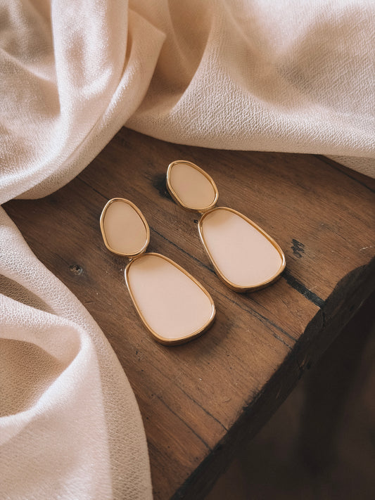 Boucles Livia Ecru