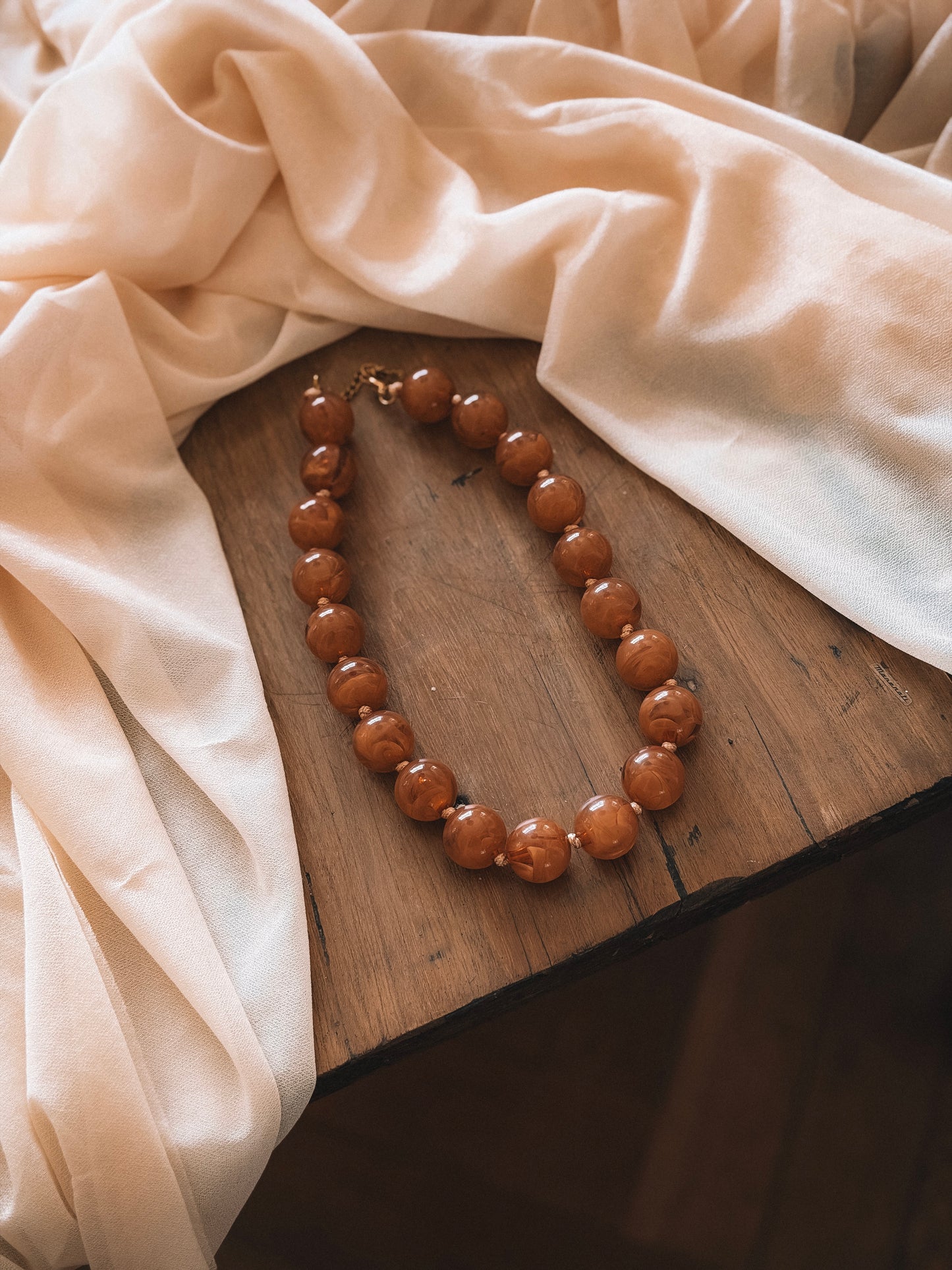 Collier Louna Caramel