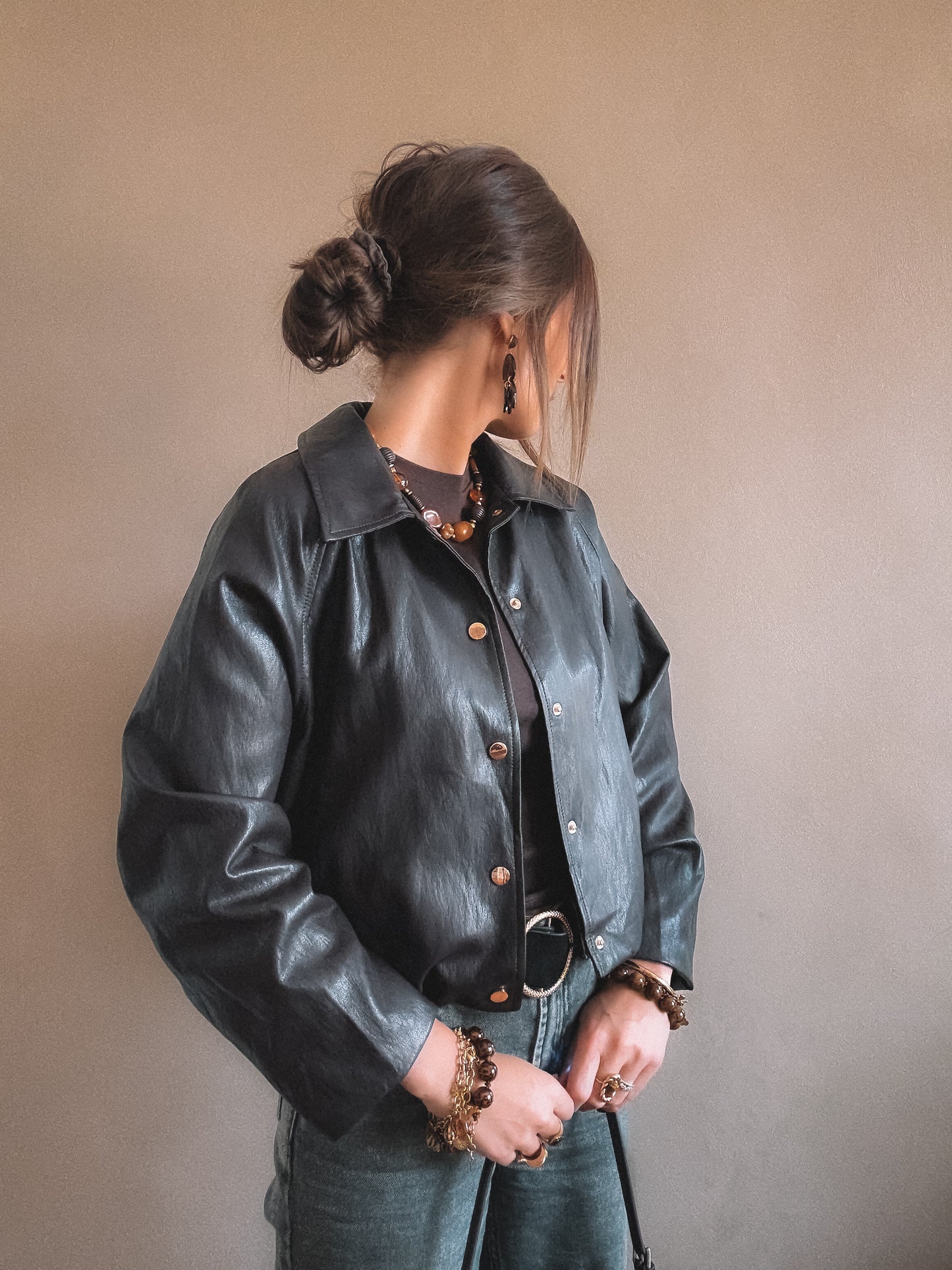 Veste Noa Prune Foncé