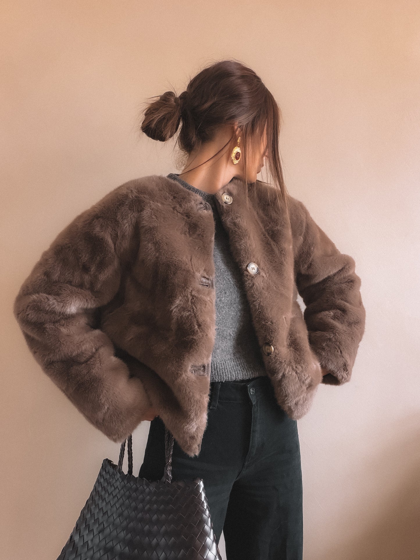 Manteau Mara Marron