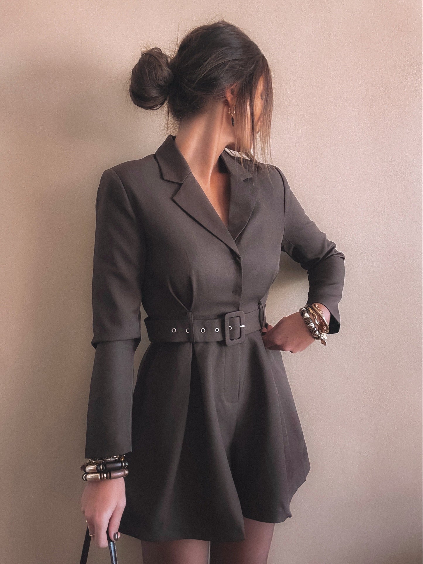 Combishort Serena Marron