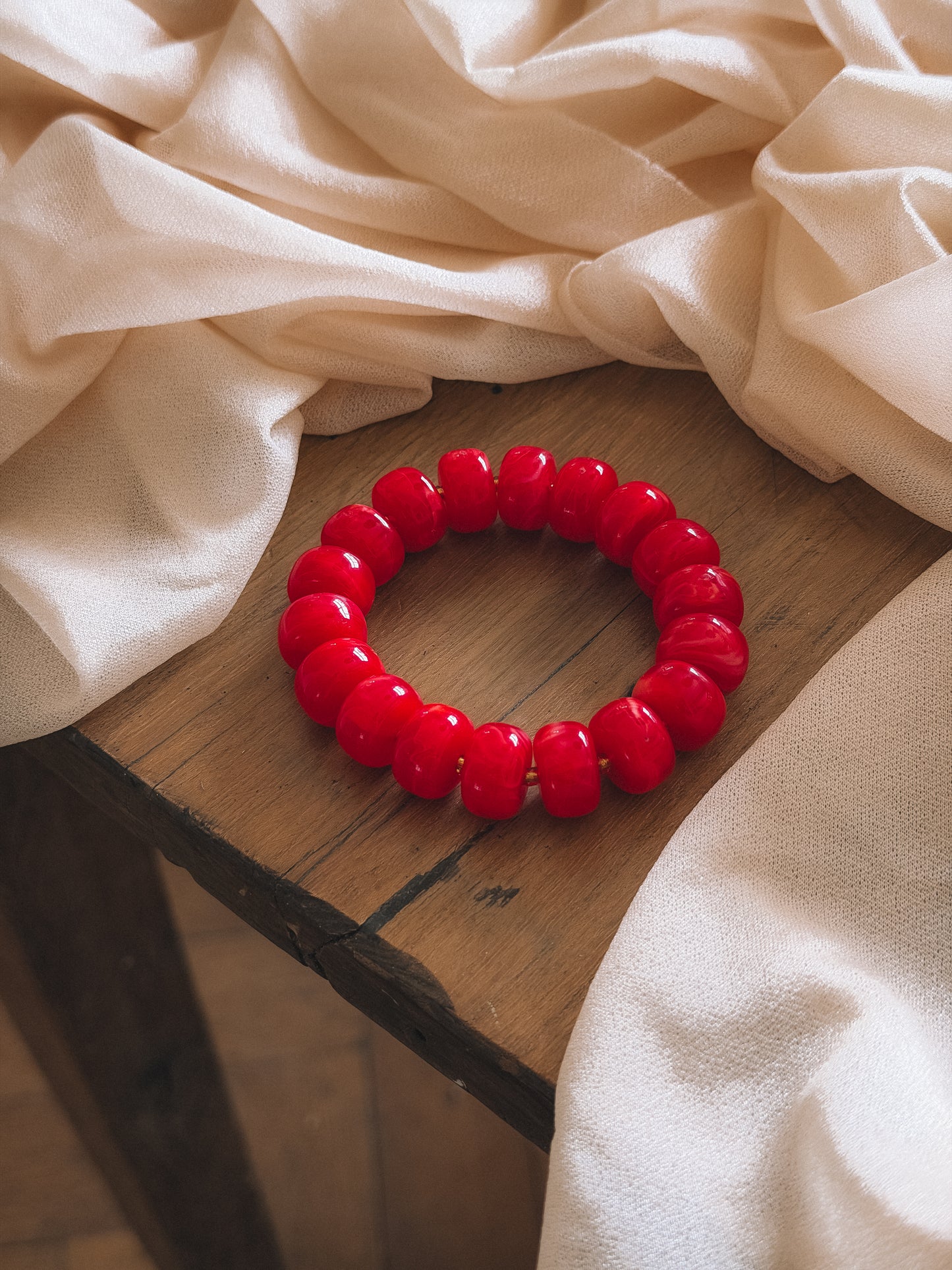 Bracelet Mona Rouge