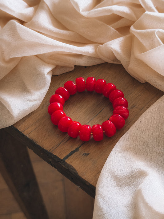 Bracelet Mona Rouge