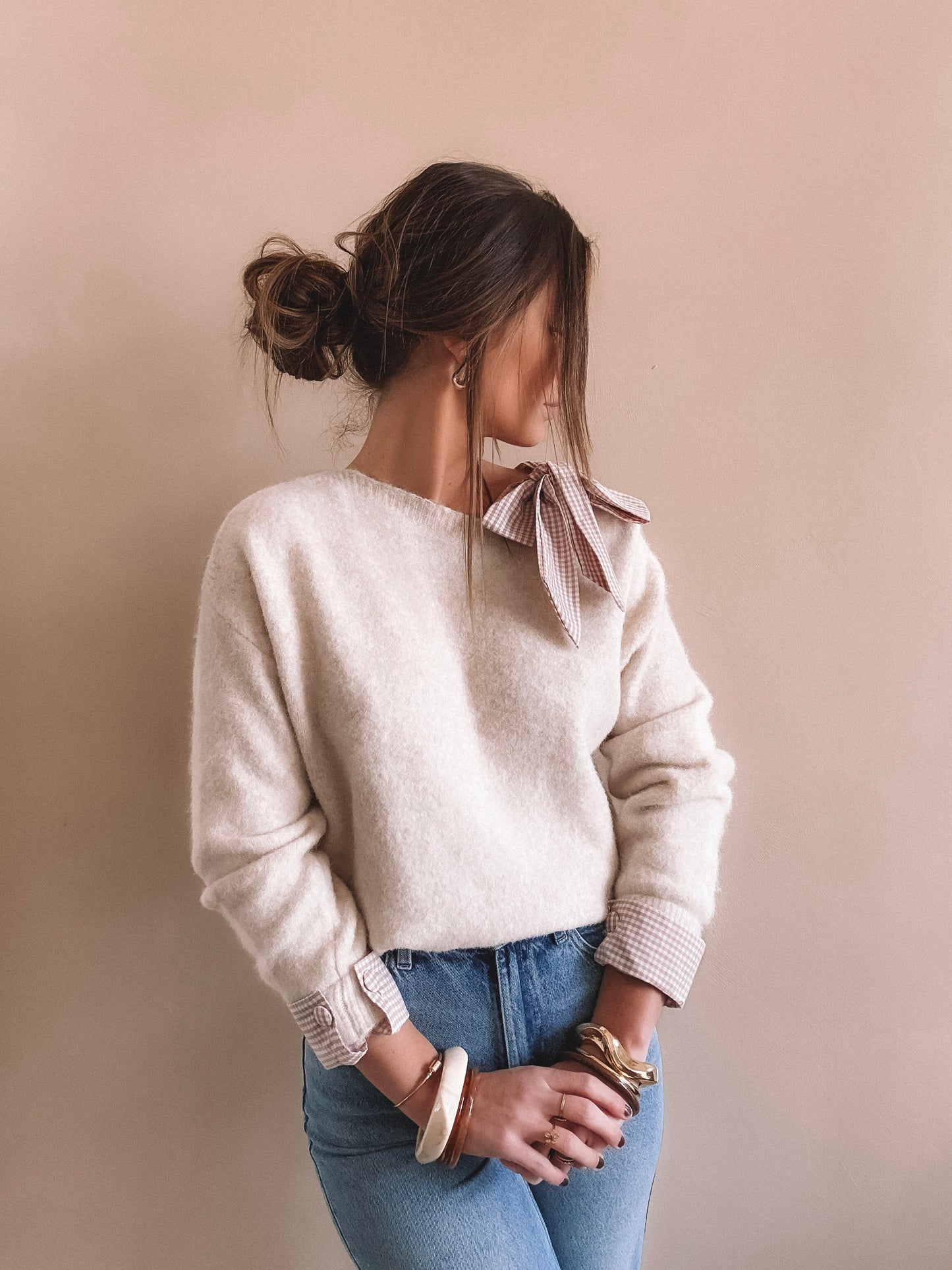 Pull Améa Beige