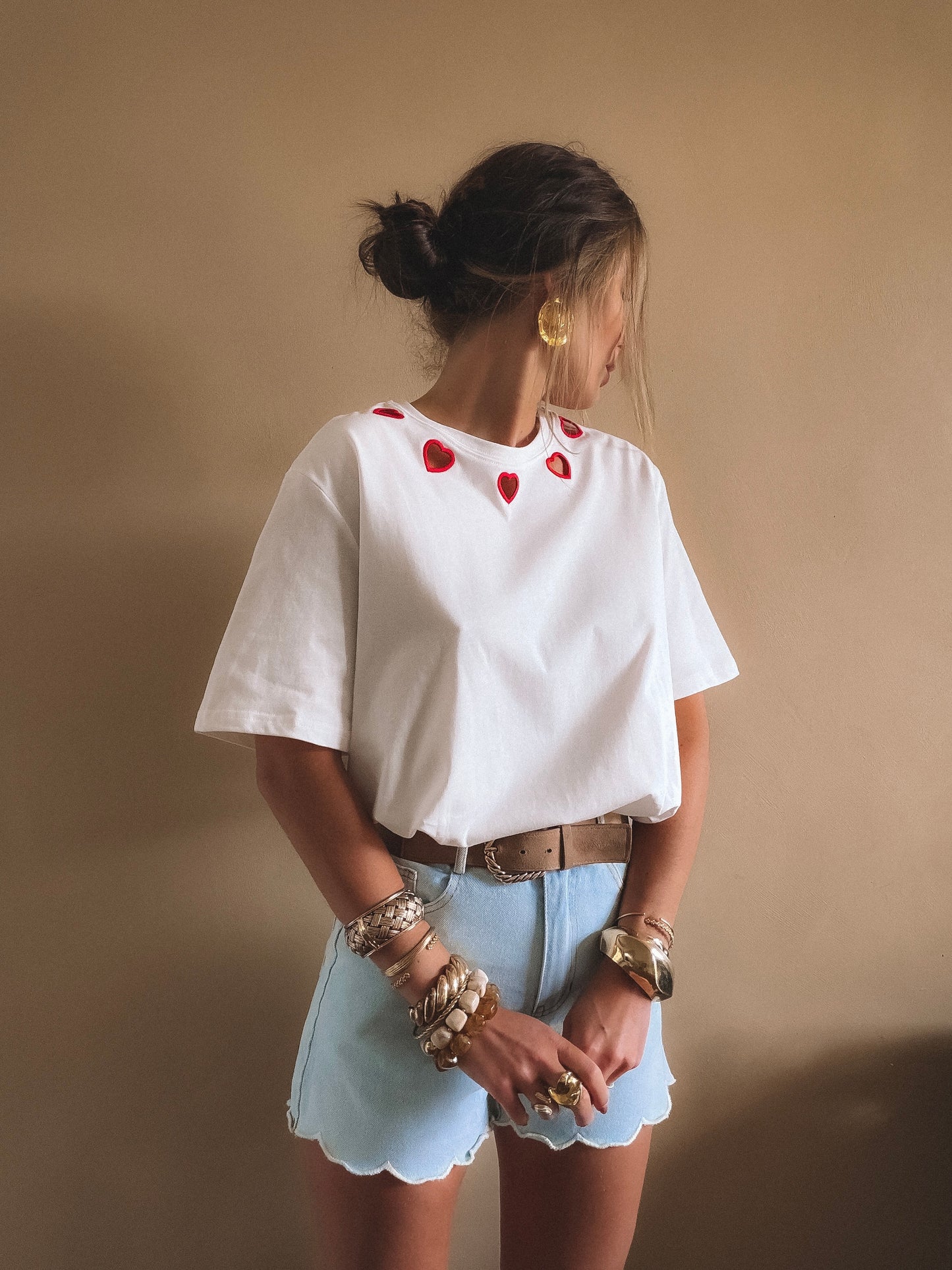 T-Shirt Luna Blanc