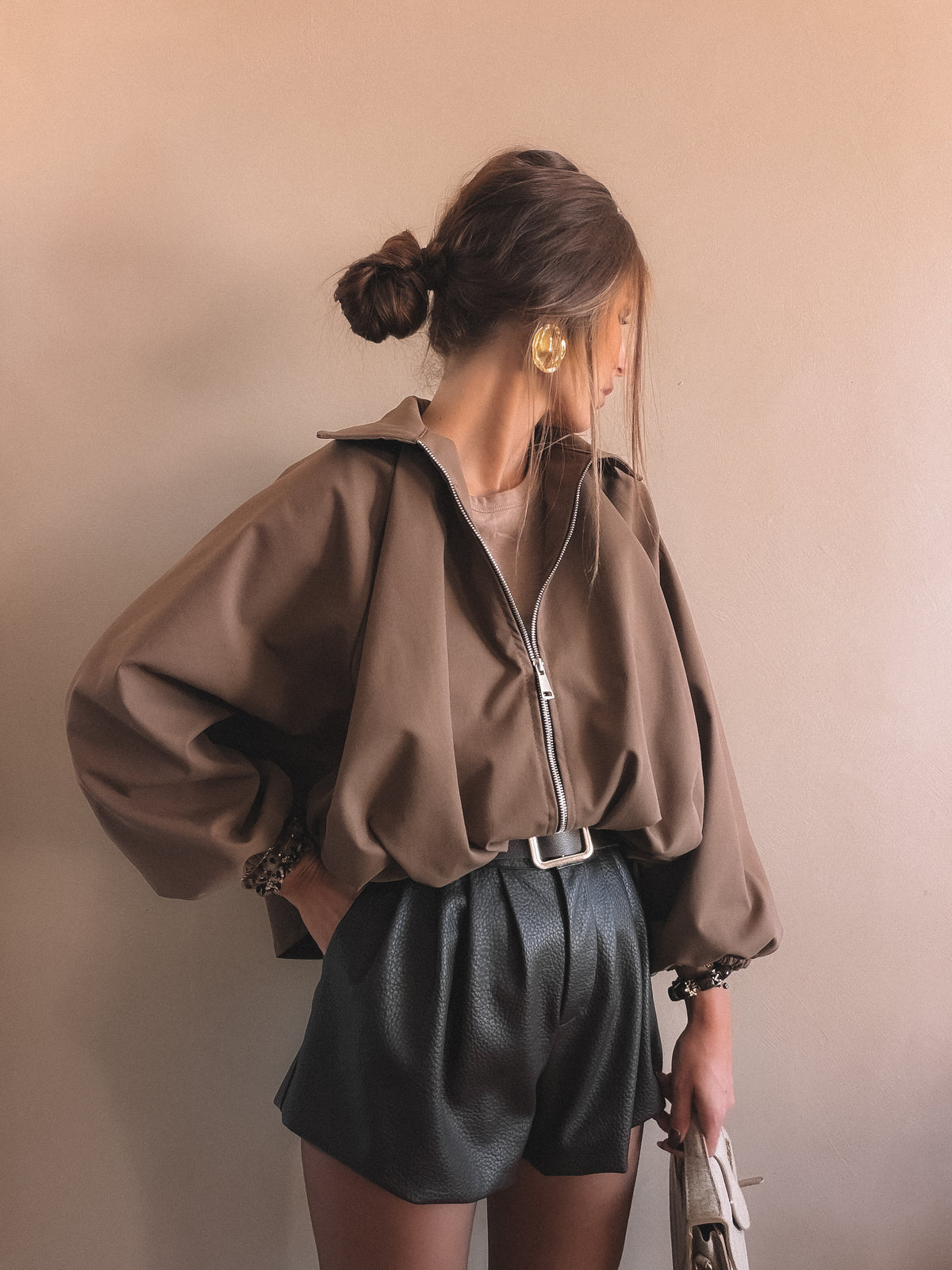 Veste Noémie Taupe