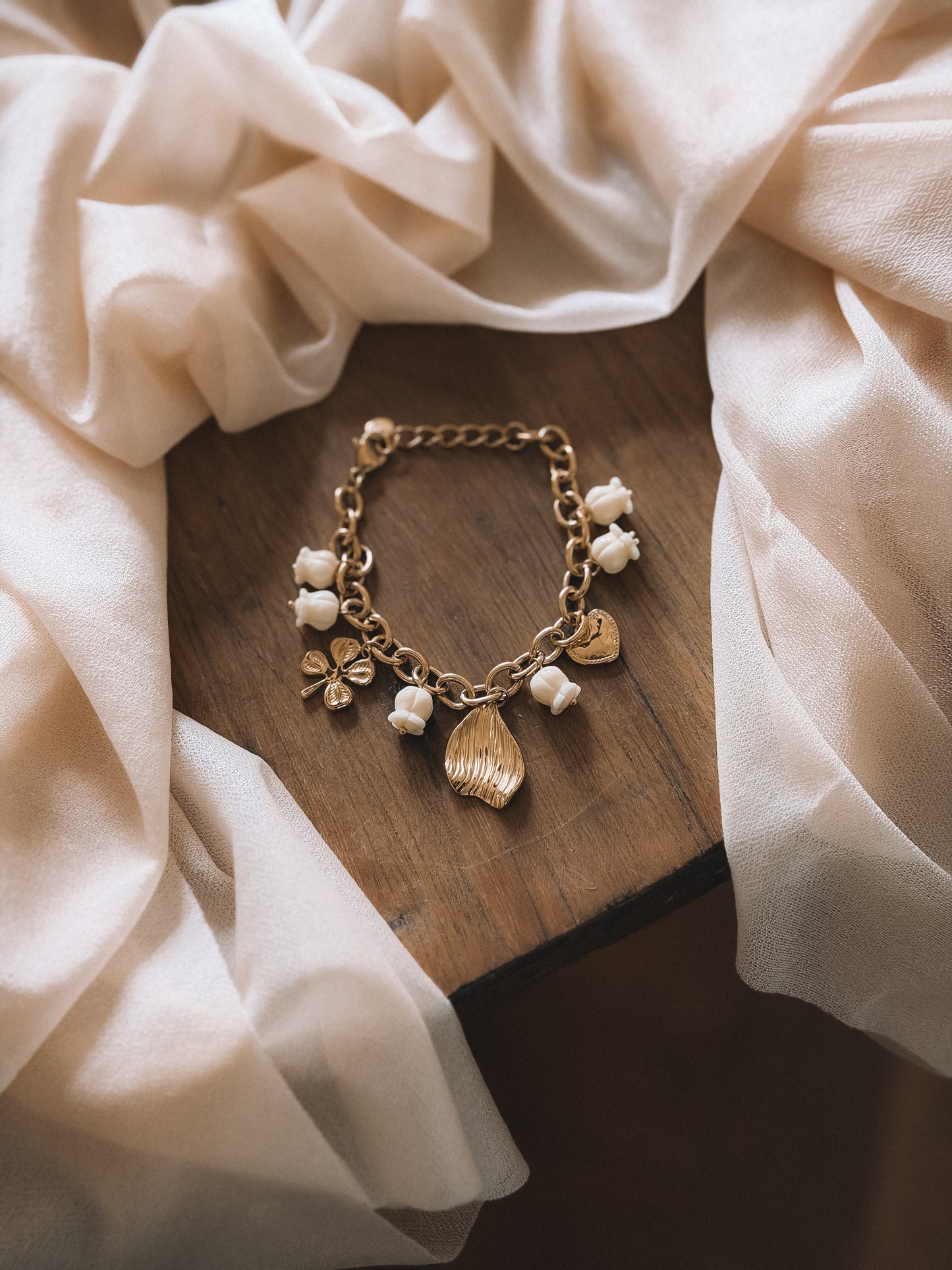 Bracelet Léonie doré