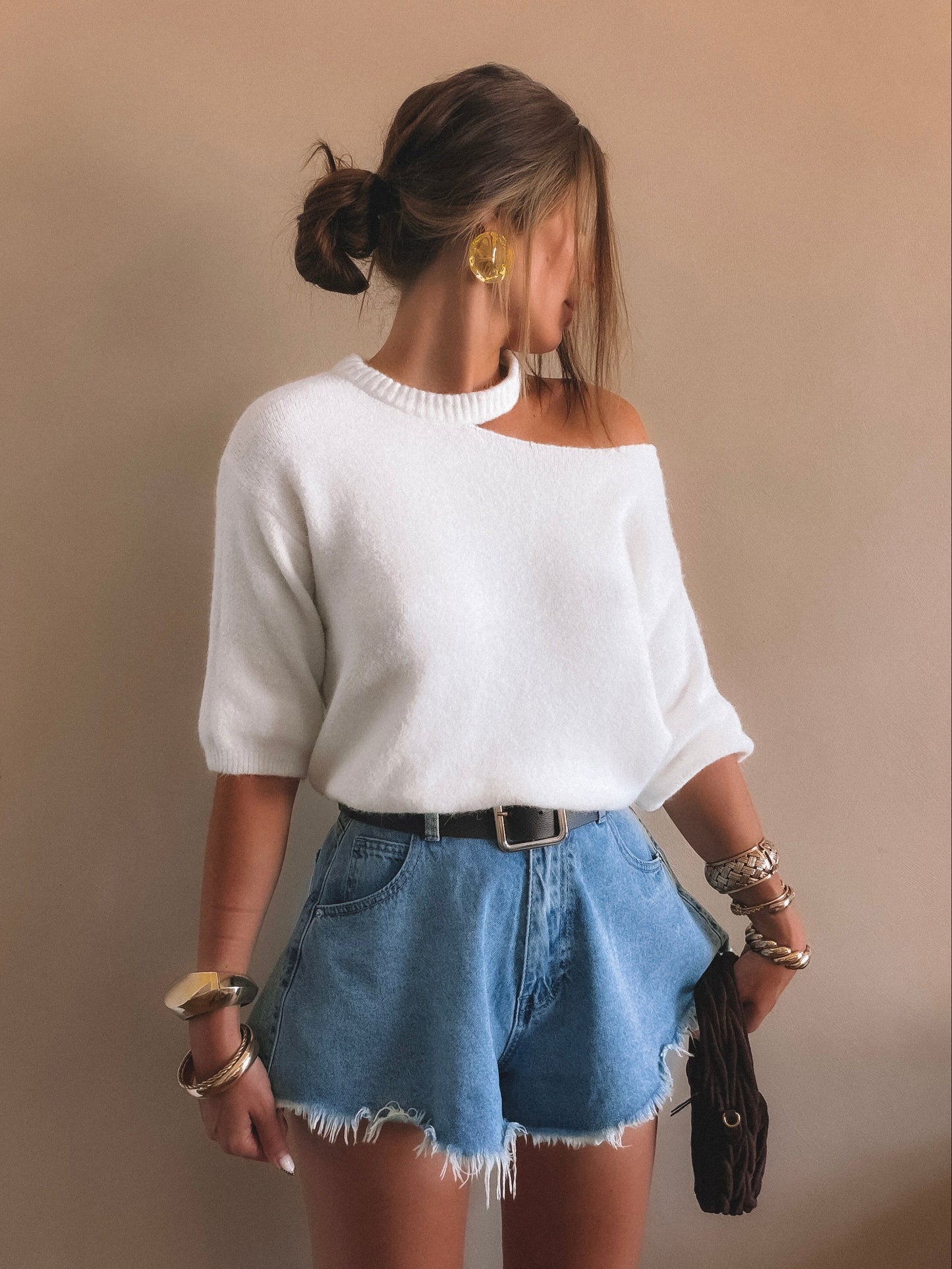 Pull Alba Blanc