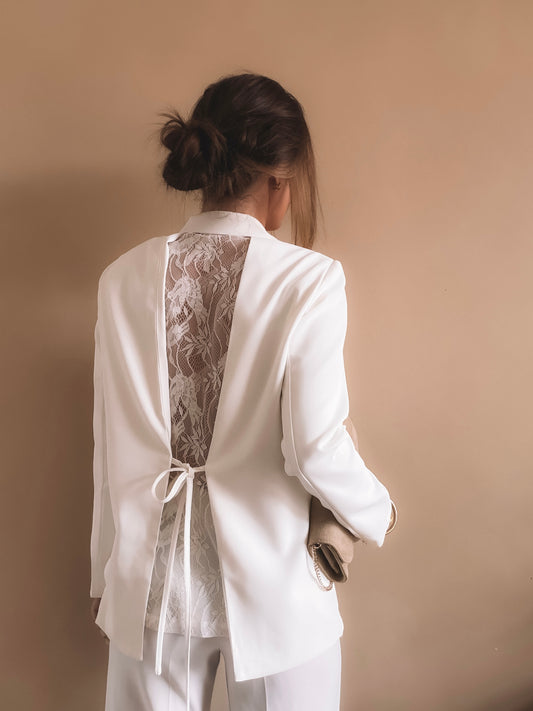 Blazer Alix Blanc