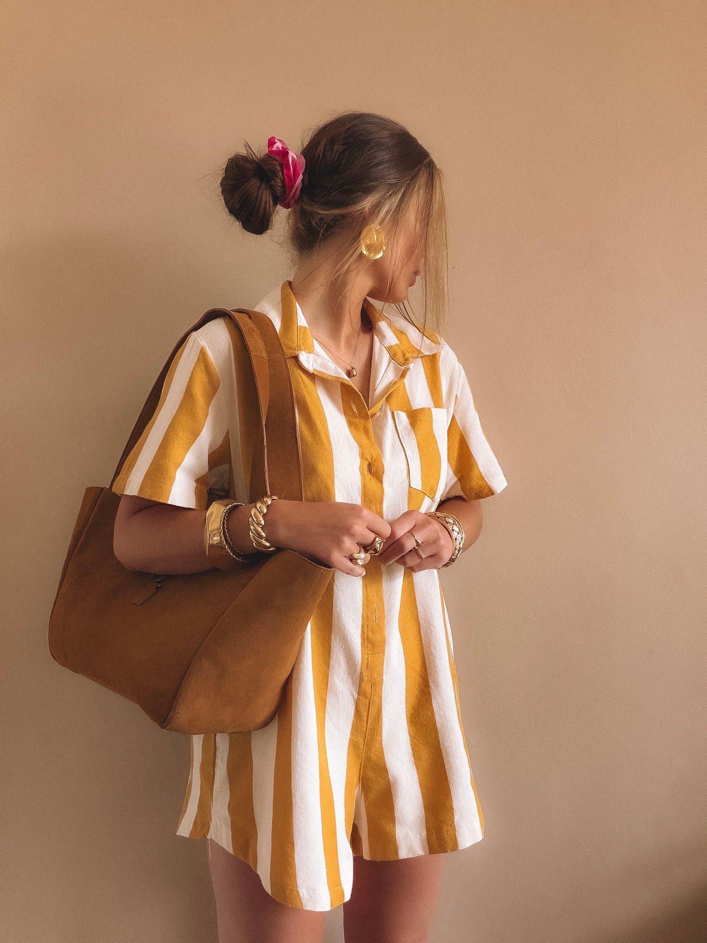 Combishort Capri Jaune
