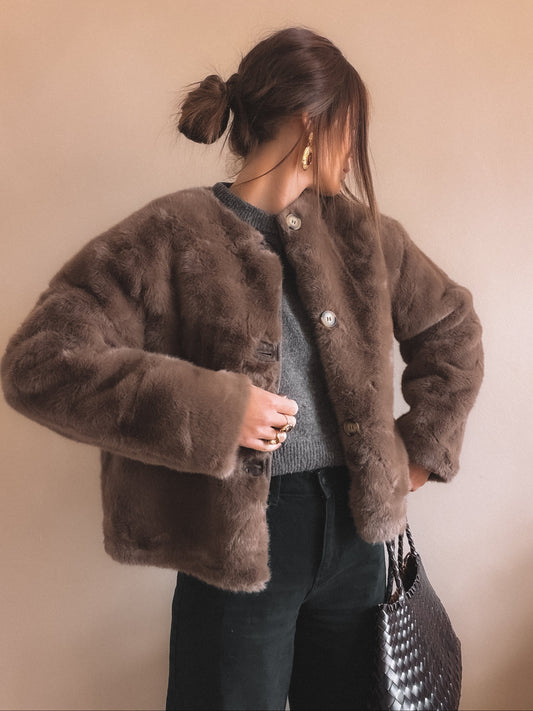 Manteau Mara Marron