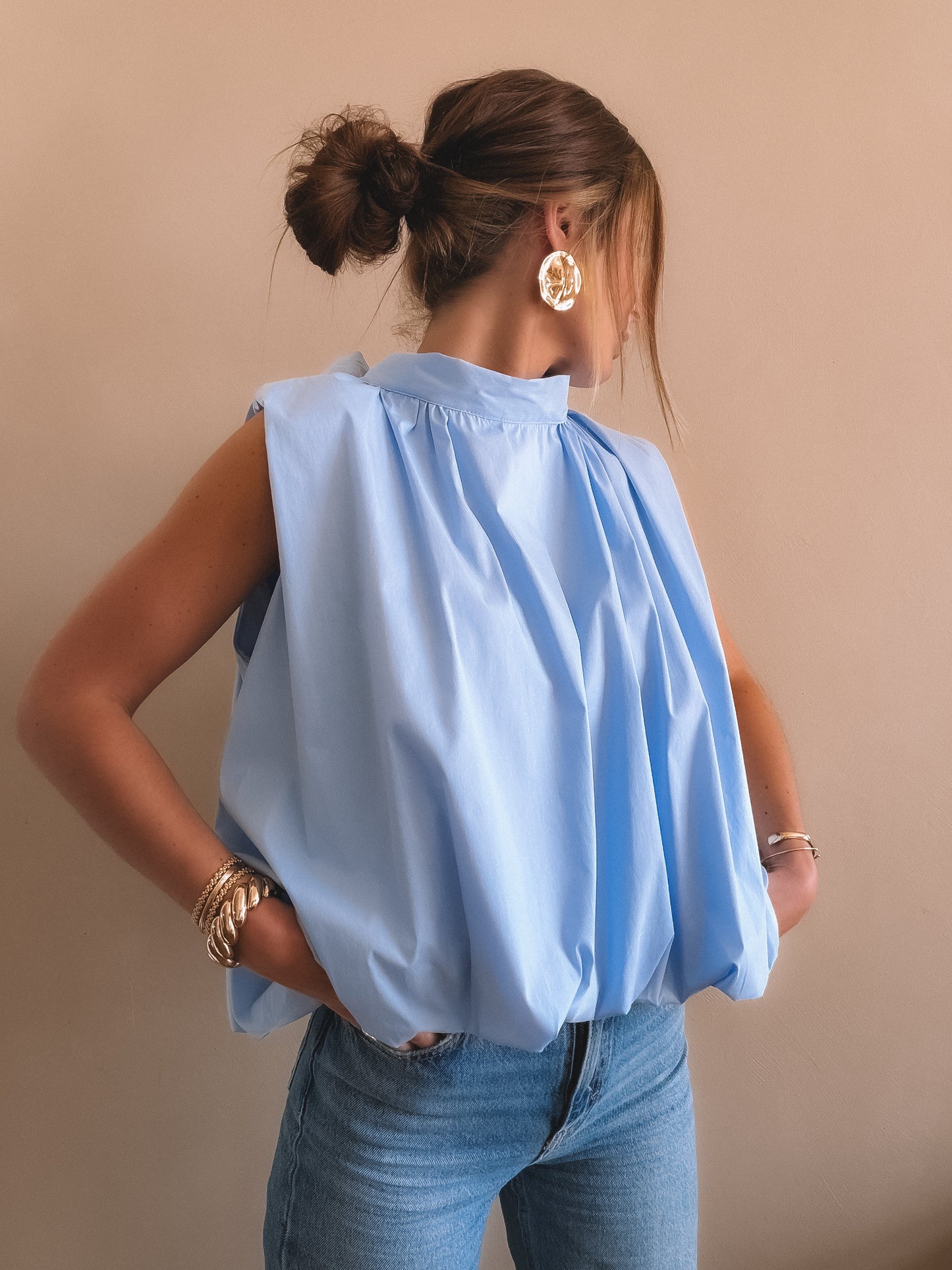Blouse Célia Bleu