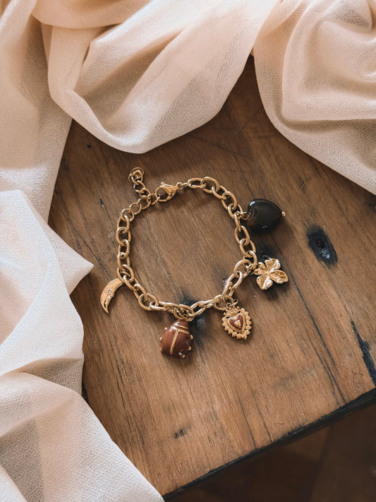 Bracelet Nahia Marron