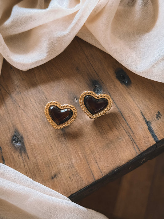 Boucles Carmela Marron