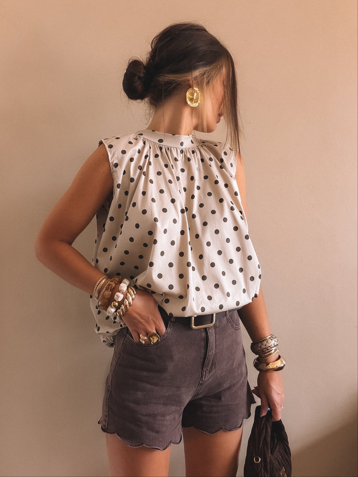 Short Giulia Marron