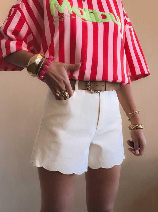 Short Camila Ecru