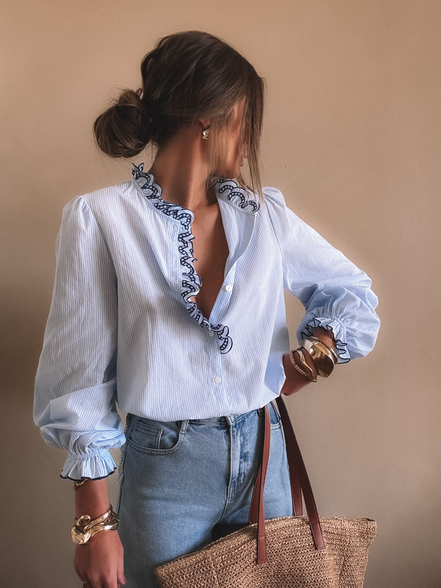 Chemise Appoline Bleu