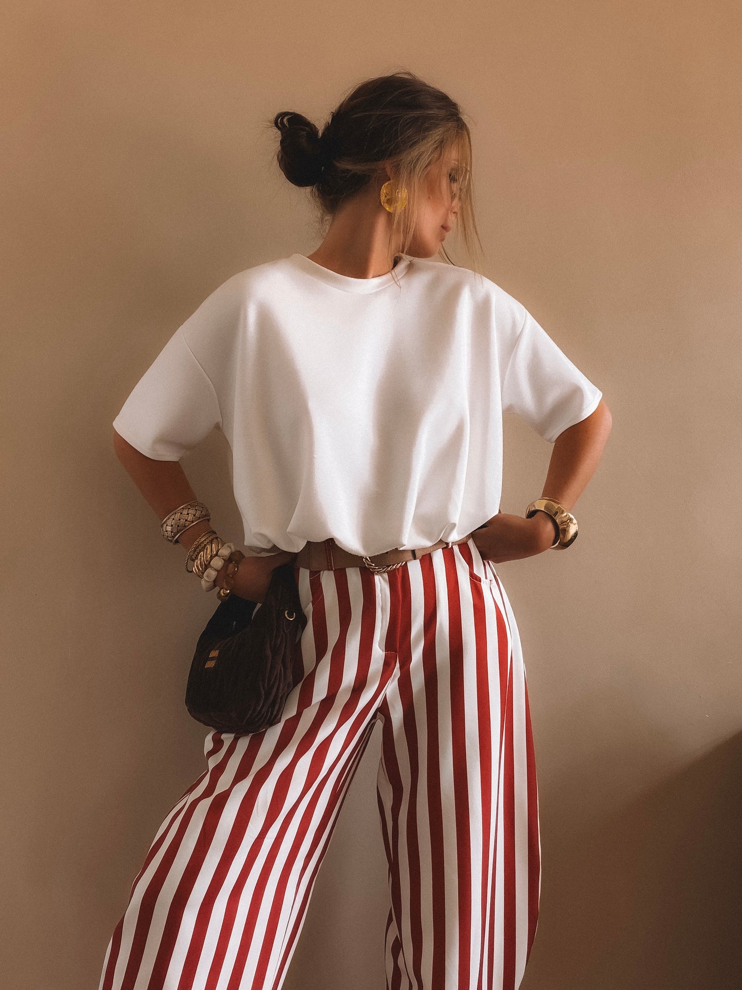 Pantalon Amalfi à rayures