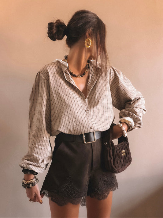 Chemise Léonie Beige
