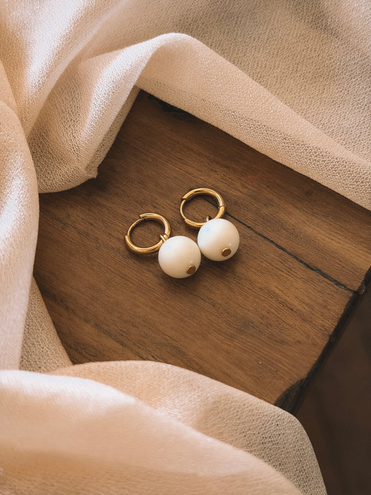 Boucles Léonie Ecru