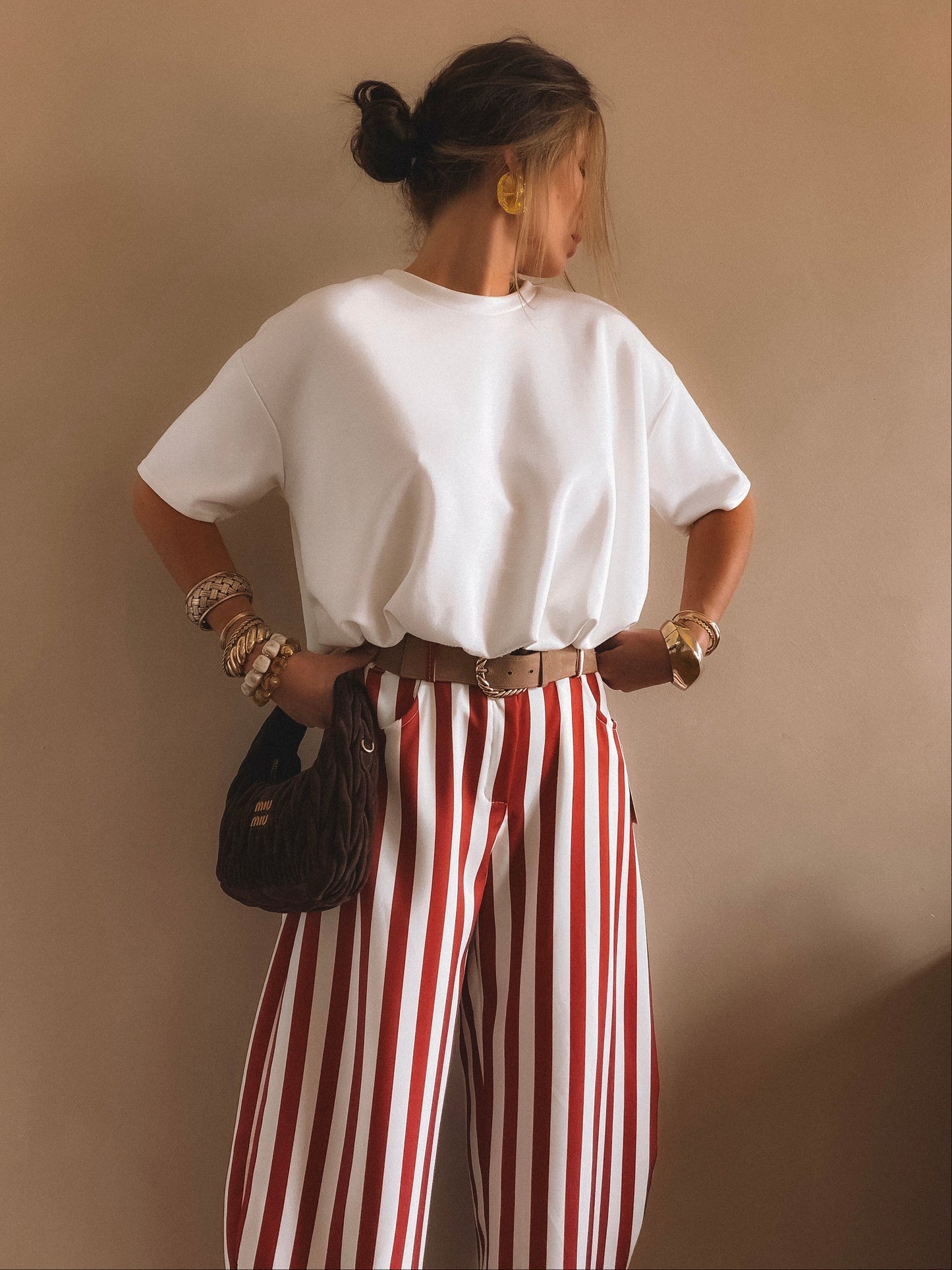 Pantalon Amalfi à rayures