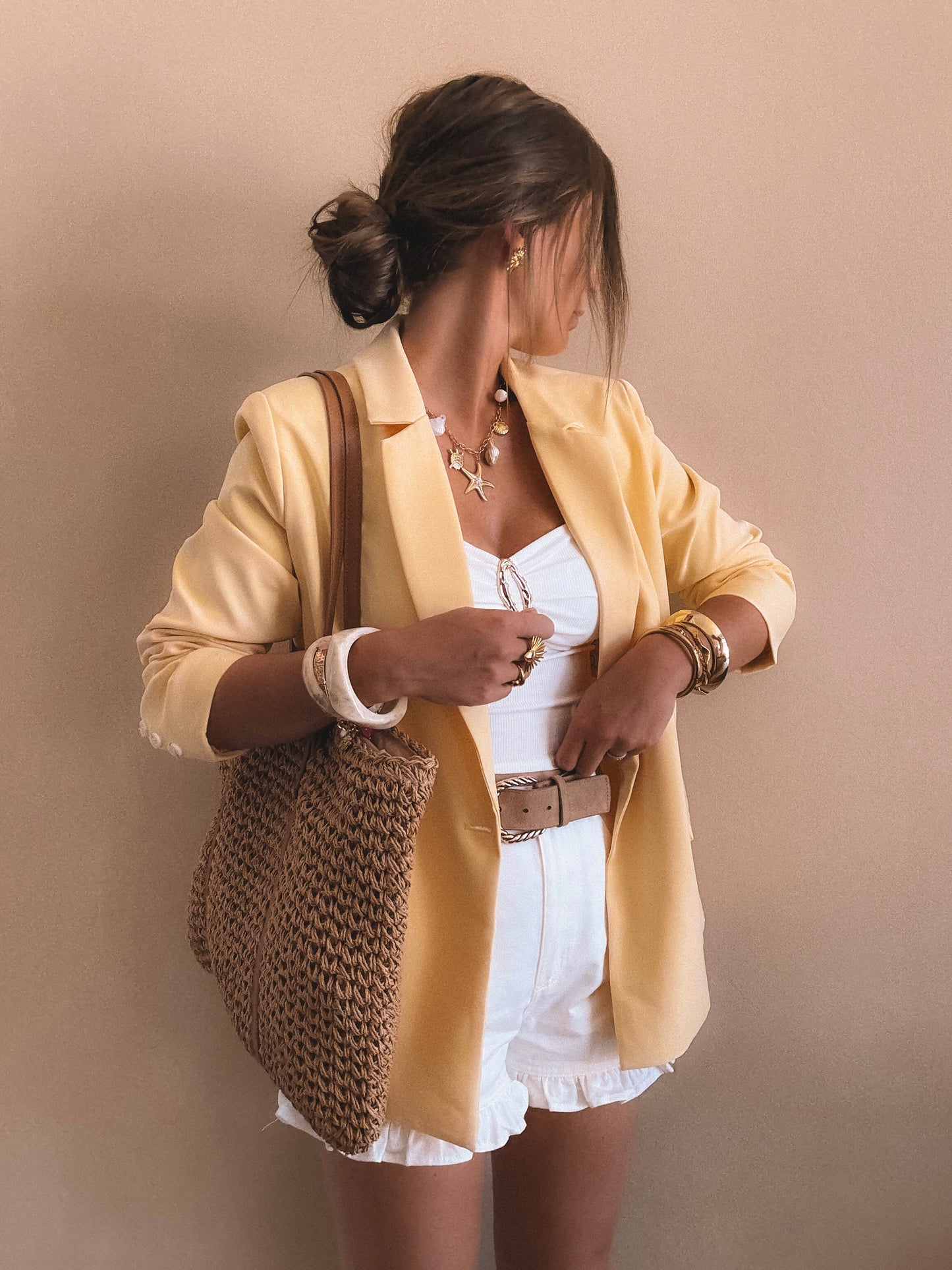 Blazer Sienna Jaune