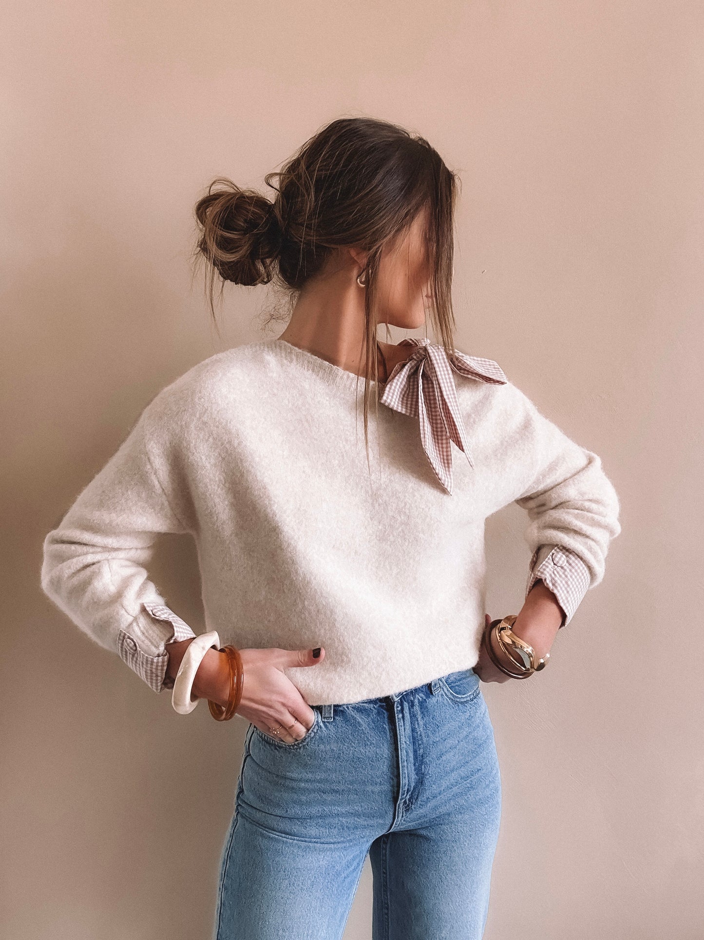 Pull Améa Beige