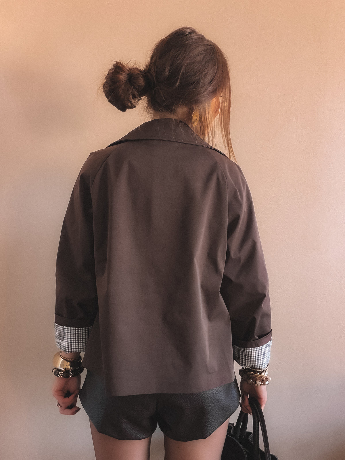 Trench Léonie Marron