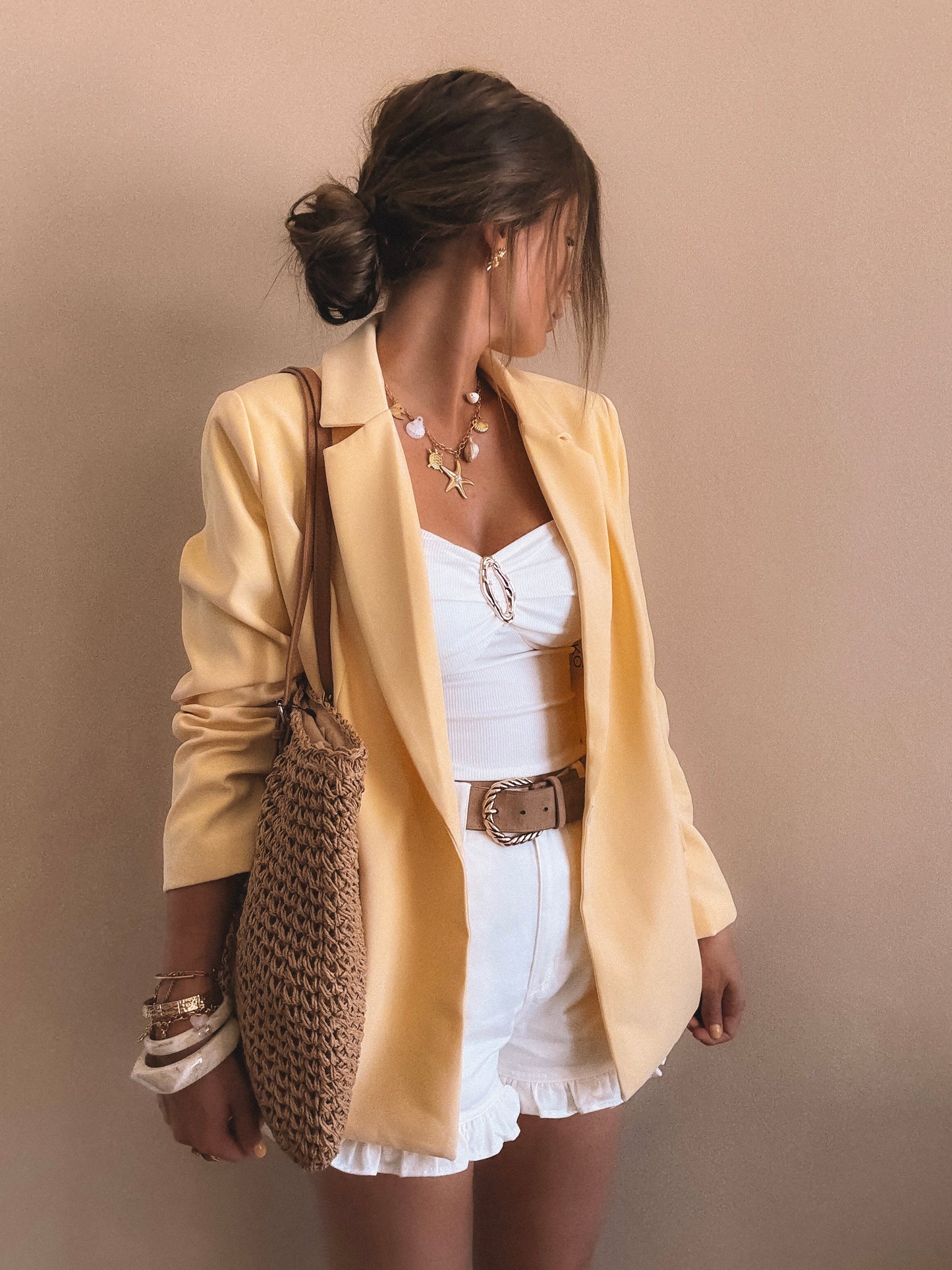 Blazer Sienna Jaune