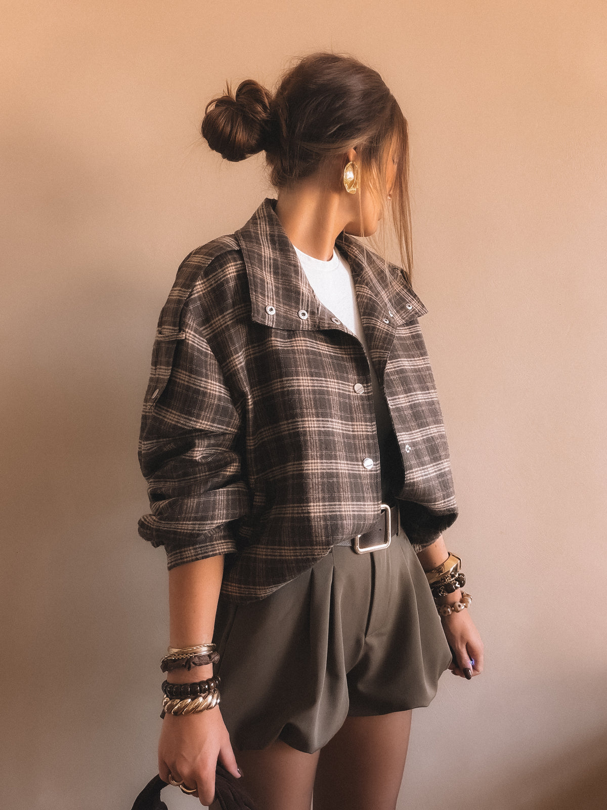 Short Zélie Marron