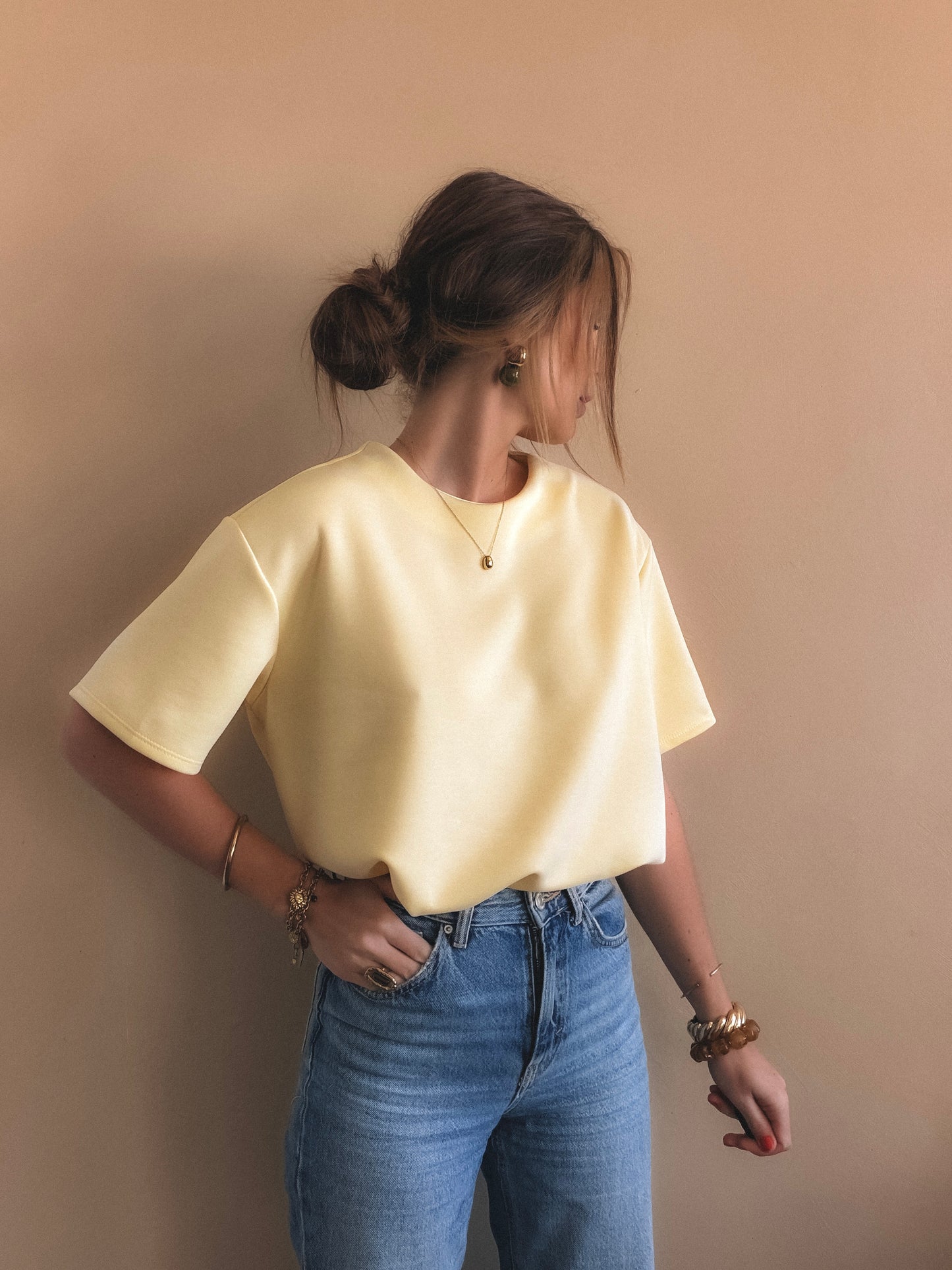 T-Shirt Alma Jaune